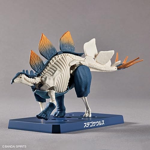 Miniatura 9 de Bandai Hobby - Plannosaurus - #03 Stegosaurus, kit de modelo de dinosaurio Bandai Spirits