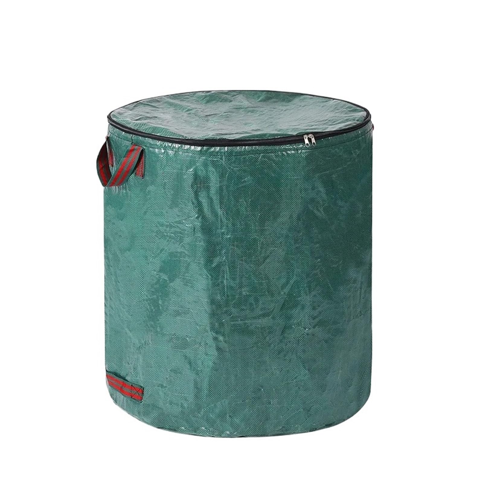 120-500L Garden Yard Waste Bag With Lid Foldable Leaf Collection Trash Can Reusable Fallen Leaves for Plant Leaf Trash Debris(272L,With Lid)
