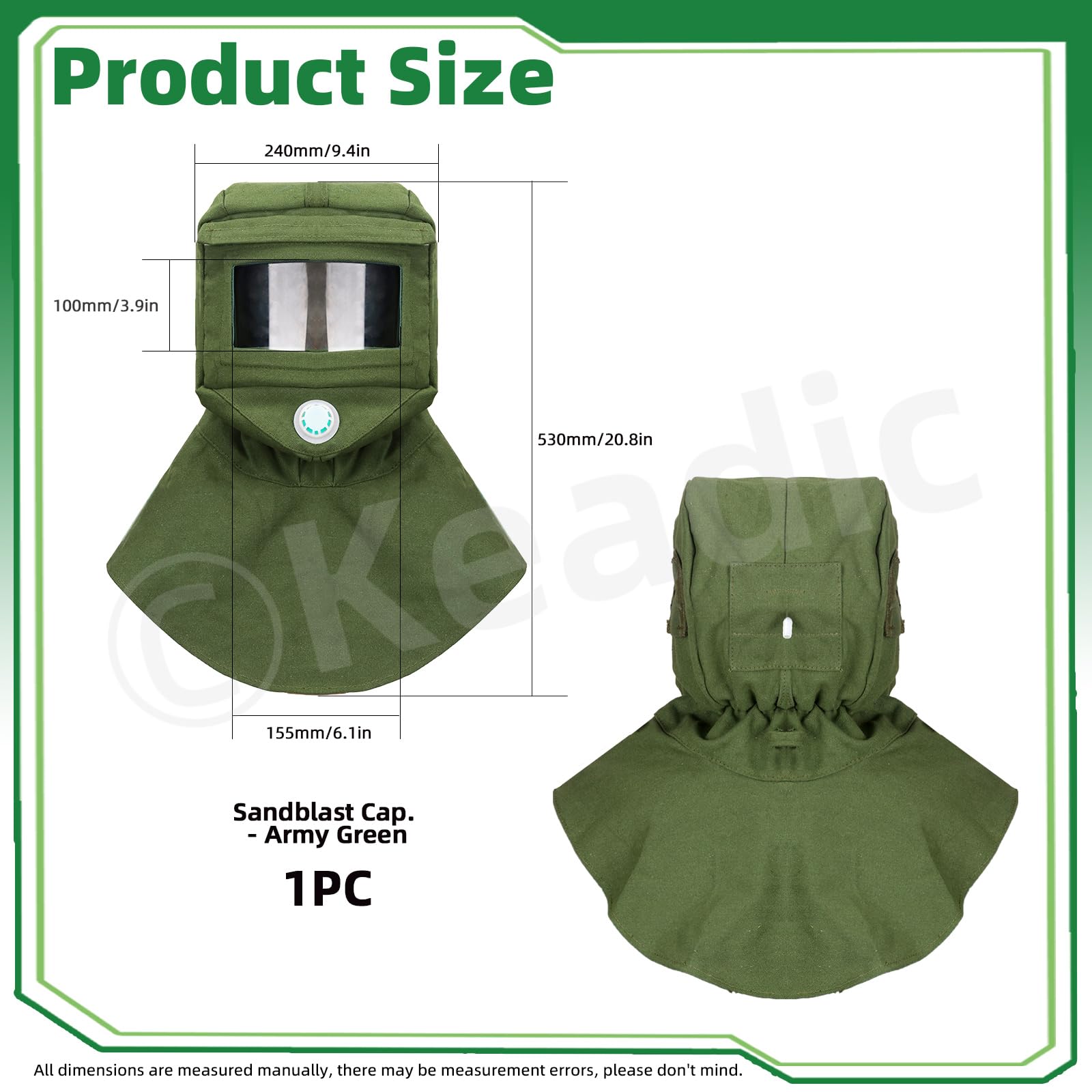 MOLLIFII Replacement Visor, Black, Steel Mesh, Mfr: 101-04000-A