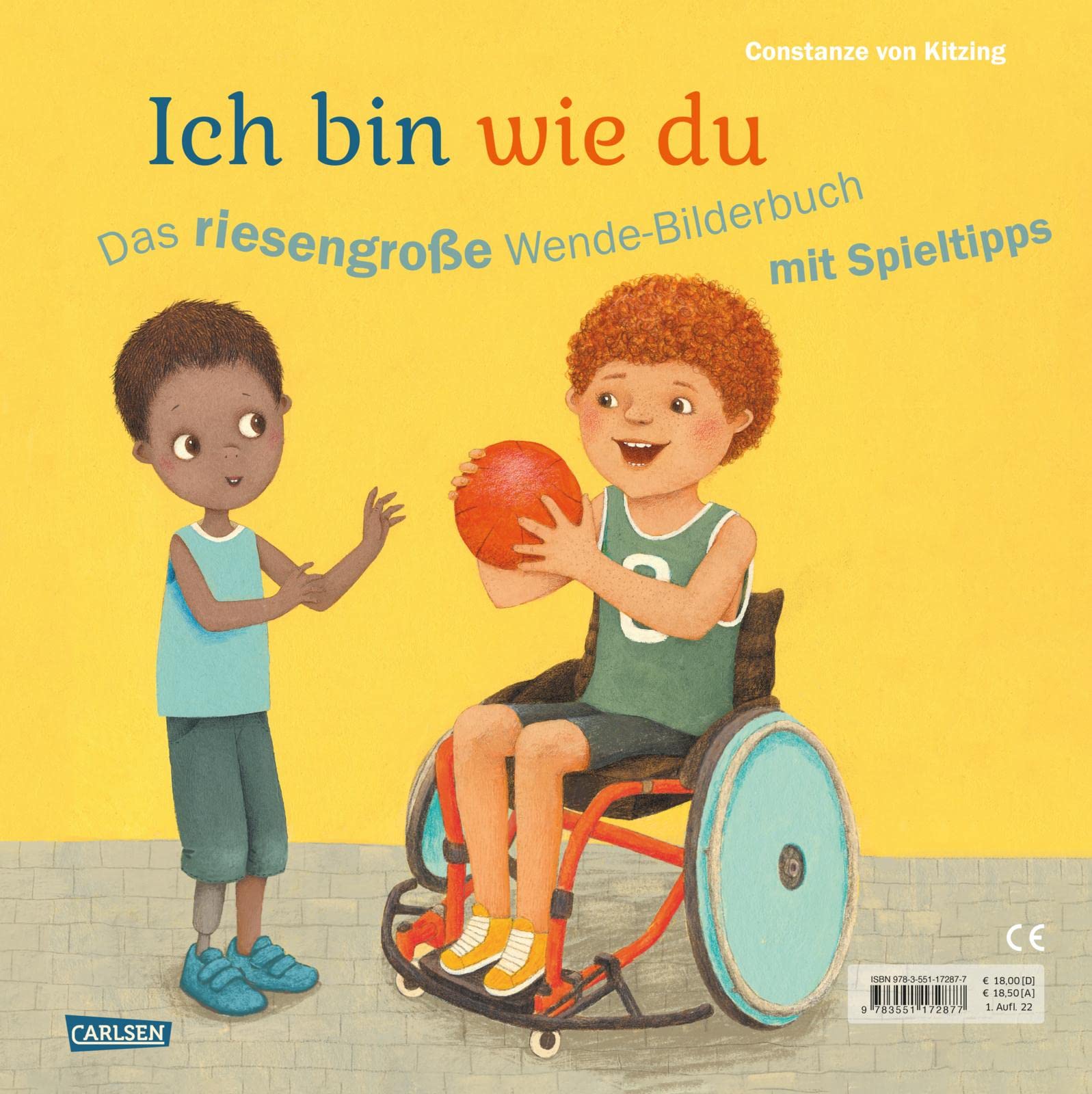 Ich bin anders als du – Ich bin wie du: Das riesengroße Wende-Bilderbuch mit Spieltipps: Praktisches Großformat-Bilderbuch zum Gemeinsam-Anschauen ab 3 Jahren
