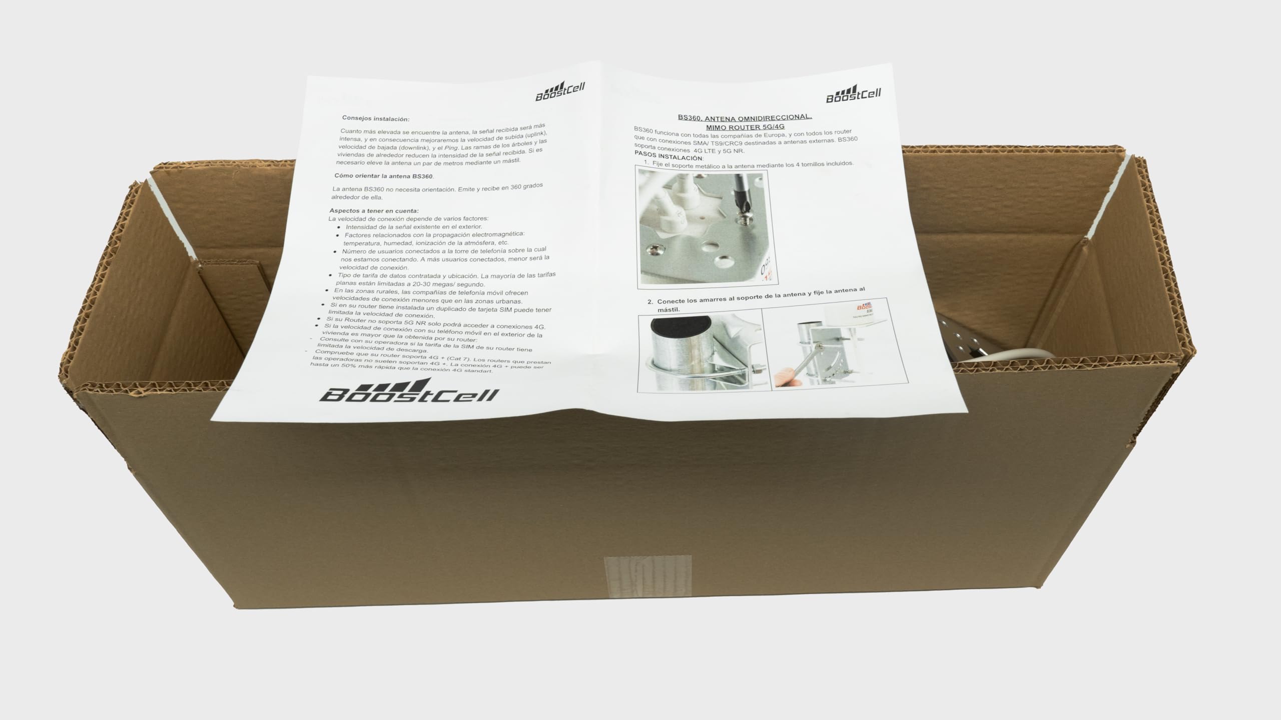 Antena Omnidireccional Router 5G/4G 690-3500 MHz (10 M Cable)