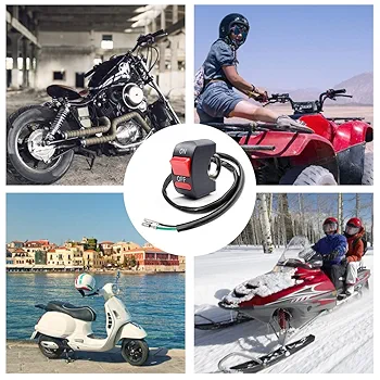 ♪とくまるん　ロデオ　防振り　ユニット・バイブスイッチ付き♪ Amazon | デイトナ(Daytona) バイク用 集合スイッチ φ22.2用