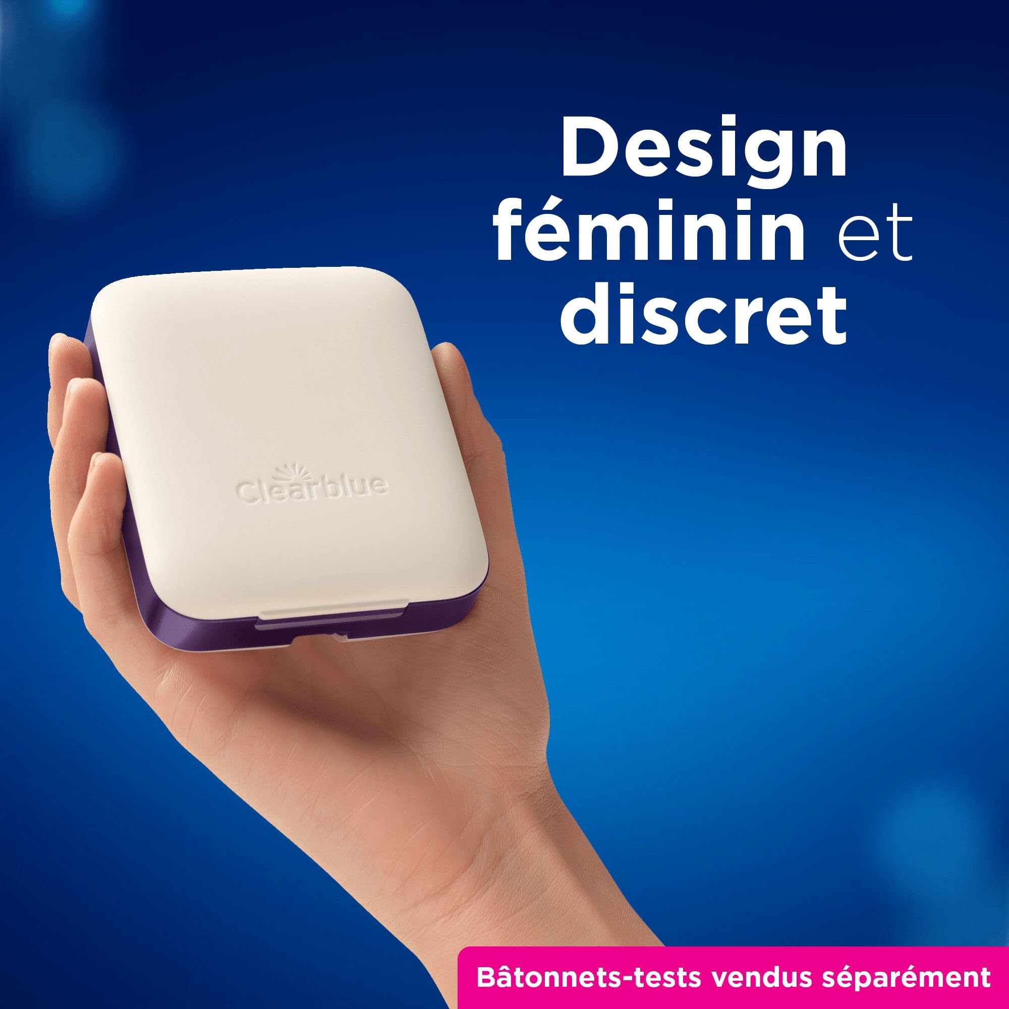 Clearblue Moniteur À Ecran Tactile De Fertilité Avancé, Teste Ovulation & Grossesse, Augmente Vos Chances de Concevoir Naturellement De 89% (Bâtonnets-Tests Vendus Séparément), L'Emballage peut varier