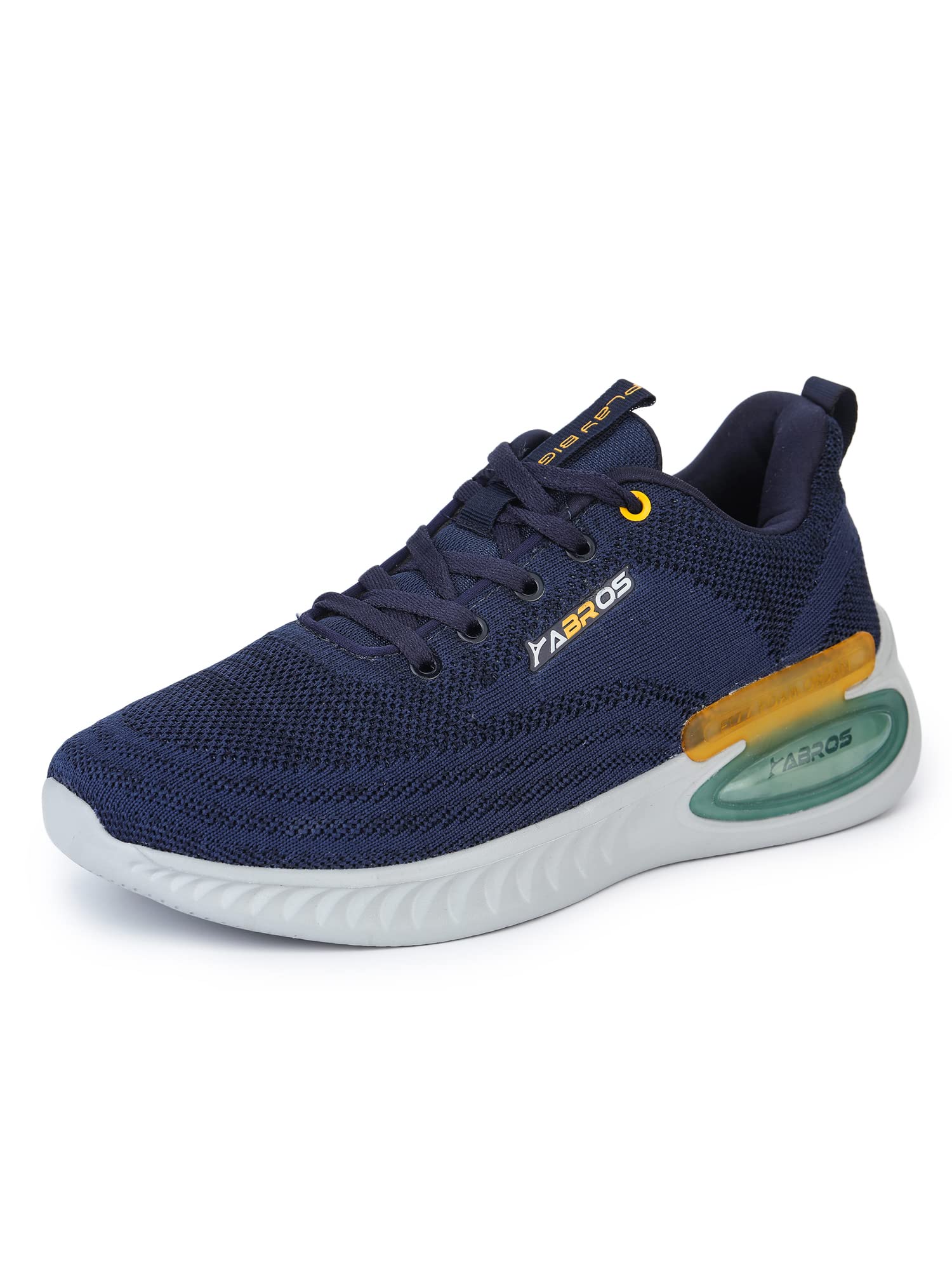 ABROS Mens Evander ASSG0198 Sports Shoes -Navy/Mustard-9UK (B0B5L7D3BL) Amazon Price History, Amazon Price Tracker