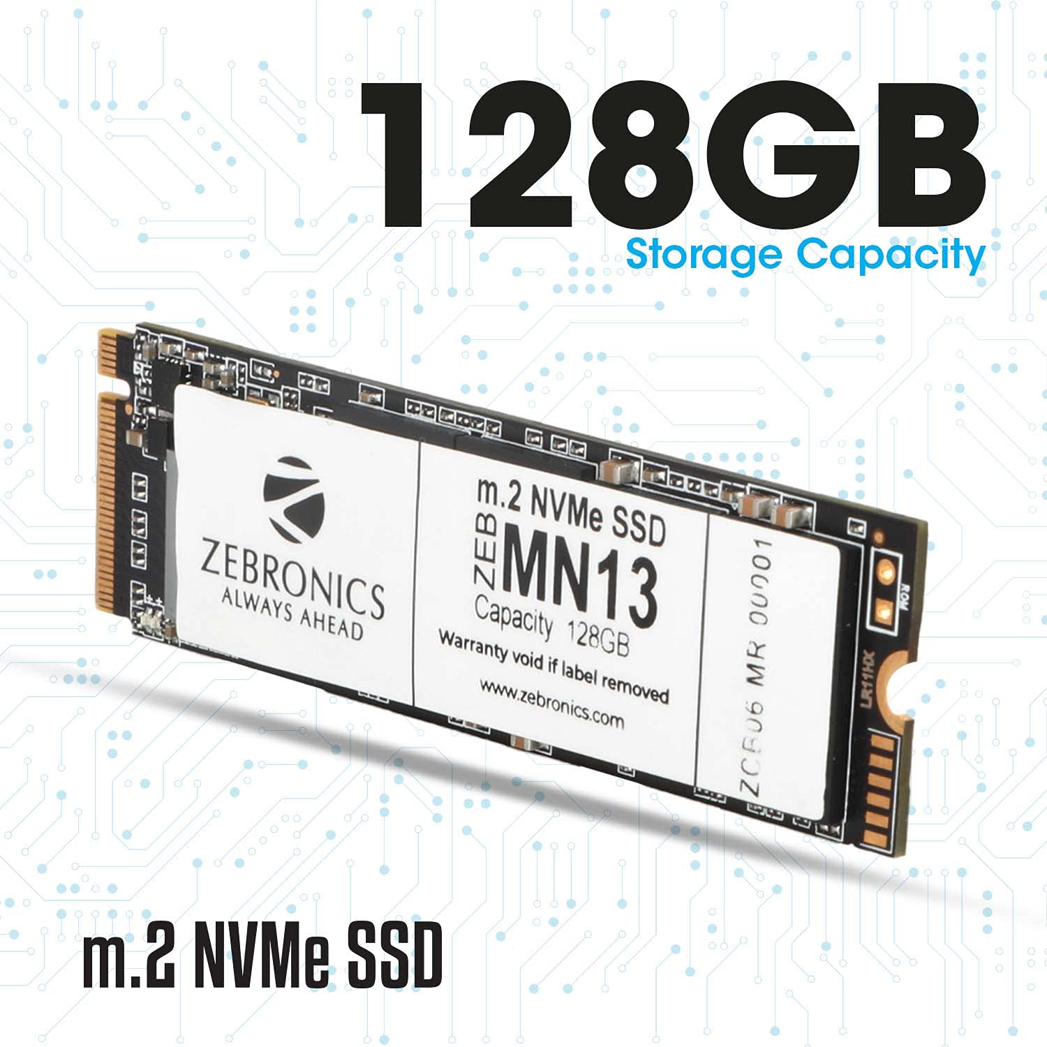 ZEBRONICS ZEB-MN13 128GB M.2 NVMe Solid State Drive (SSD)
