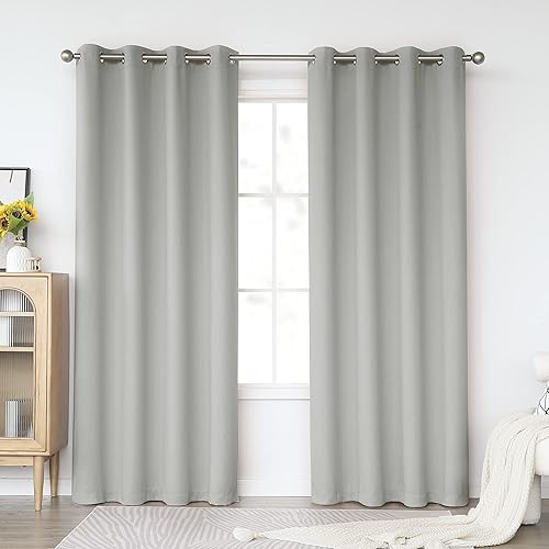 KEQIAOSUOCAI Cortinas opacas para dormitorio, sala