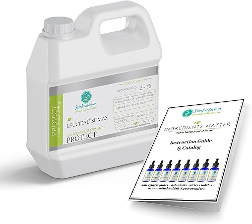 Skin Perfection Leucidal SF Max Natural Preservative Alternative Leucidal Liquid SF Complete Leucidal Preservative Alternative Eco for Skincare 4 Oz