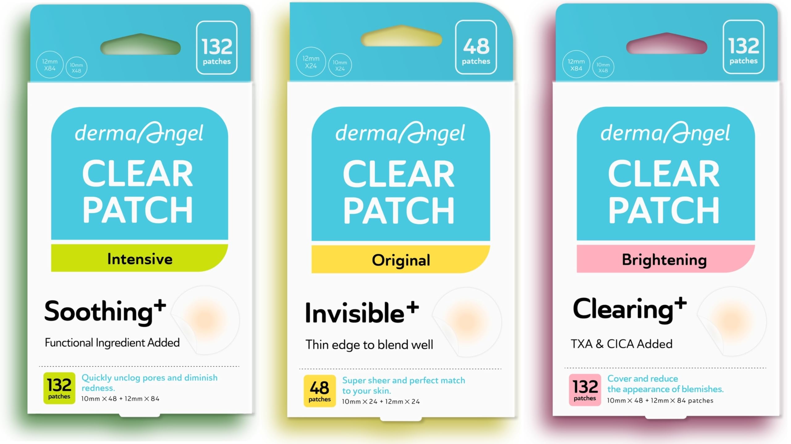 Ultra Invisible Dark Spot Patches Salicylic Acid Acne Patches Bundle - Spot Treatment for Post Acne Day Night