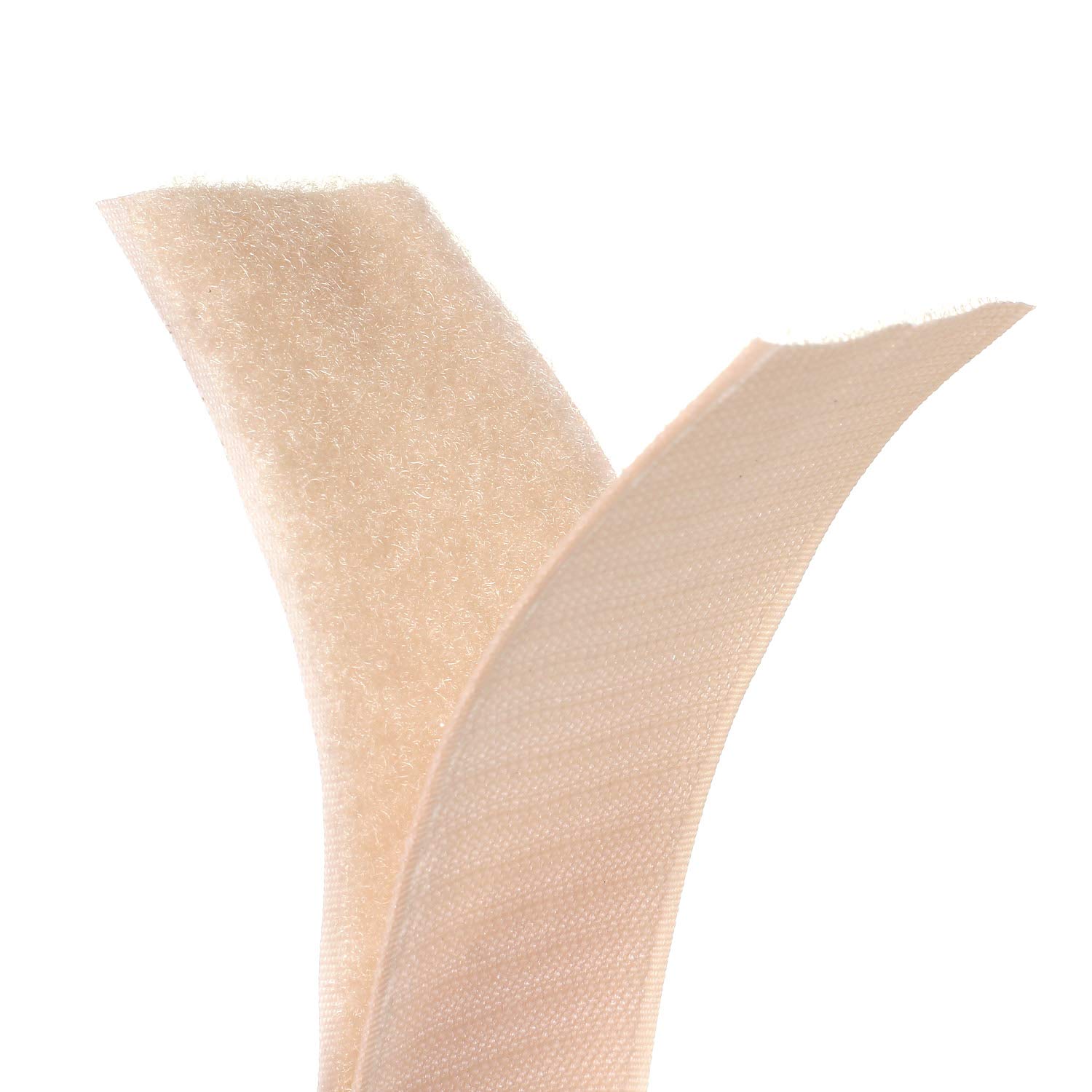 YunYunStrap Nastro a strappo da cucire 30mm Grigio, lato posteriore non autoadesivo, strisce di nylon nastro di fissaggio in tessuto ad incastro per abbigliamento, progetti di cucito in casa e ufficio