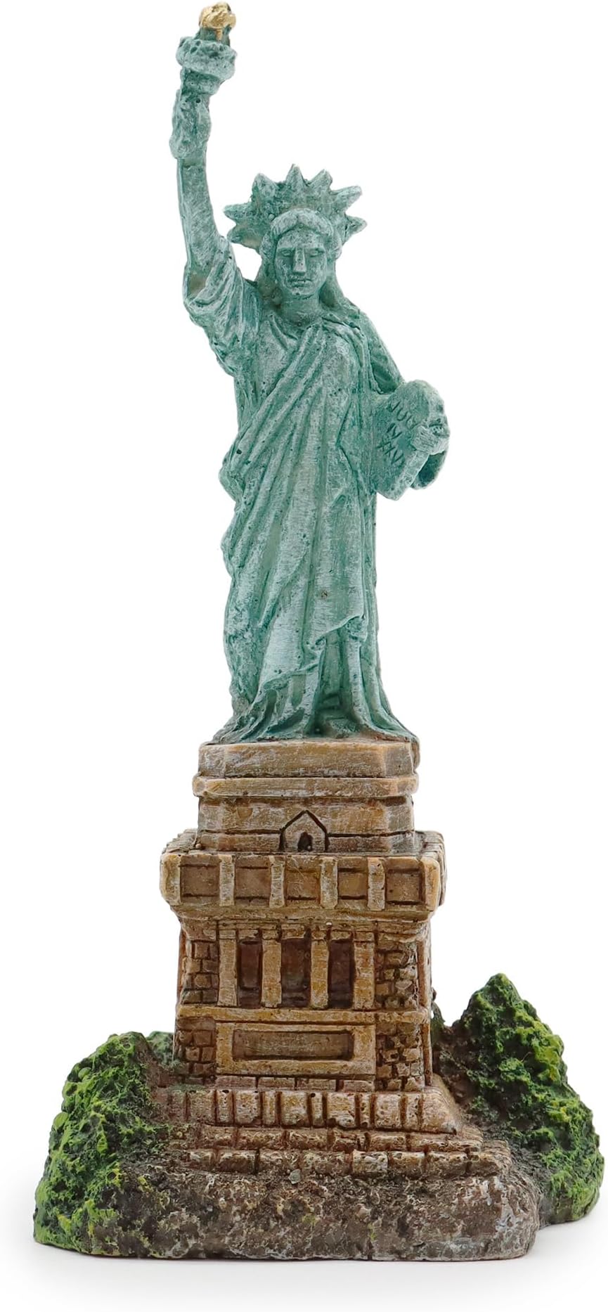 Wave Liberty Statue Aquarium Ornaments
