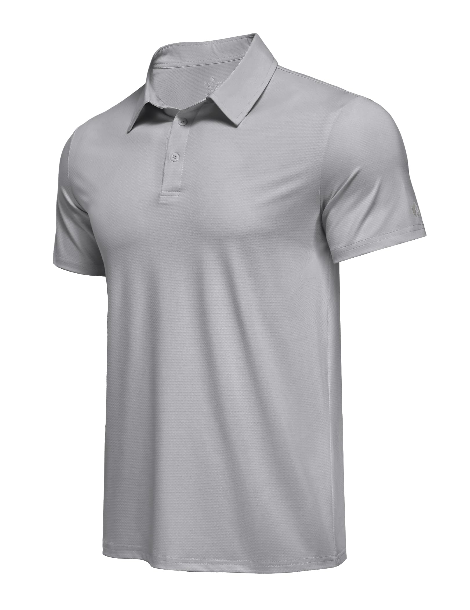 PINSPARK Mens Polo Shirt Performance Moisture Wicking Polo Shirts for Men UPF 50 Golf Shirts Quick Dry Casual Collared Shirt — view 14