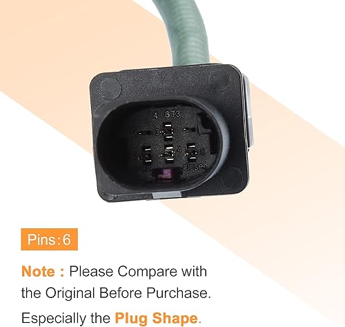 Miniatura 3 de X AUTOHAUX Sensor de oxígeno O2 de la relación de combustible del aire del coche substituye 0035427018 para Mercedes-Benz C280 2006-2007 para