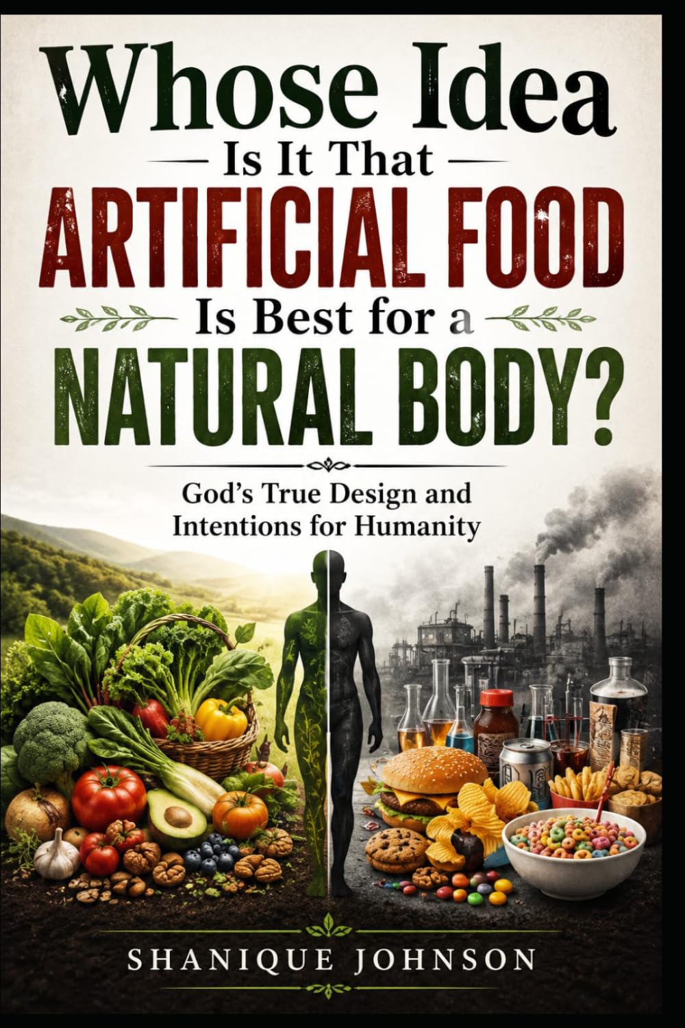 Whose idea is it that artificial food is best for a natural body?: God’s True Design and Intentions for Humanity