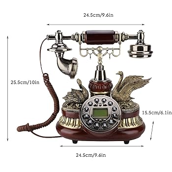 アンティーク電話 ◇昔の電話機 ダイヤル式電話機｜黒電話 ｜日本電信電話株式会社