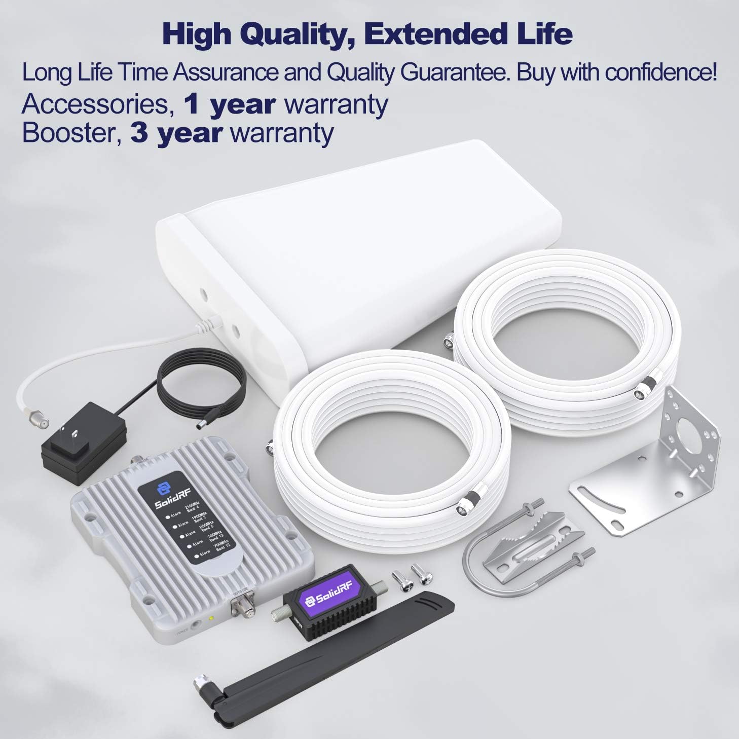 Onе-Dау Sаlе: Uр tо 80% оƒƒ SolidRF Cell Phone Signal Booster for Home, Convenience Store, Apartment, Workshop | Up to 3,000 sq ft Compatible for All U.S. Carriers
