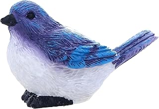 Resin Bird Figurines, Miniature Fairy Garden Decor for Micro Landscapes, Terrarium and Cake Toppers, Cute Animal Crafts for DIY Home Decor, Wedding Centerpieces,for Christmas Yard Art