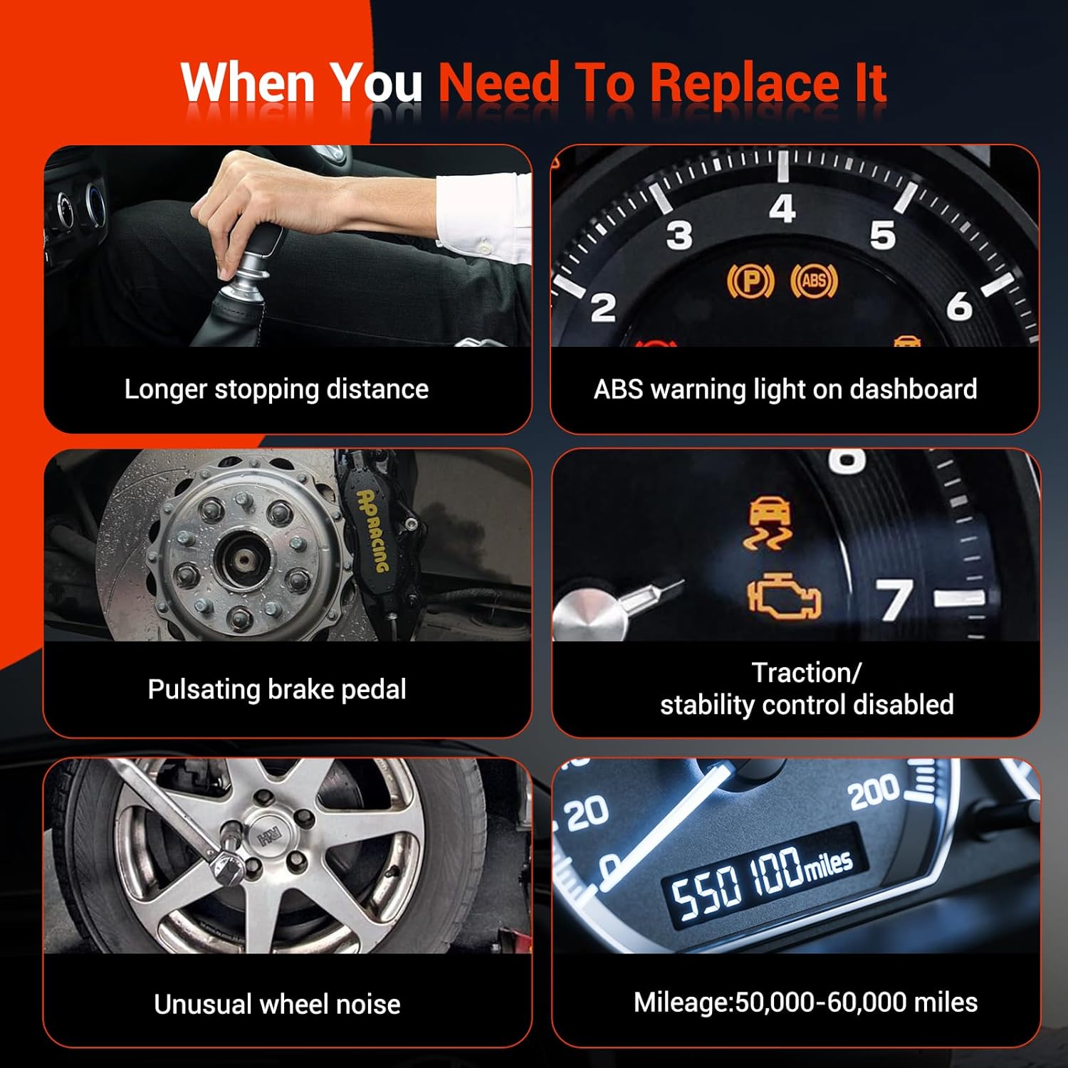 4PCS Front and Rear ABS Wheel Speed Sensor Compatible with Chevy Equinox & GMC Terrain 2010-2017 - Front and Rear Driver & Passenger Side,ALS1994, ALS2199