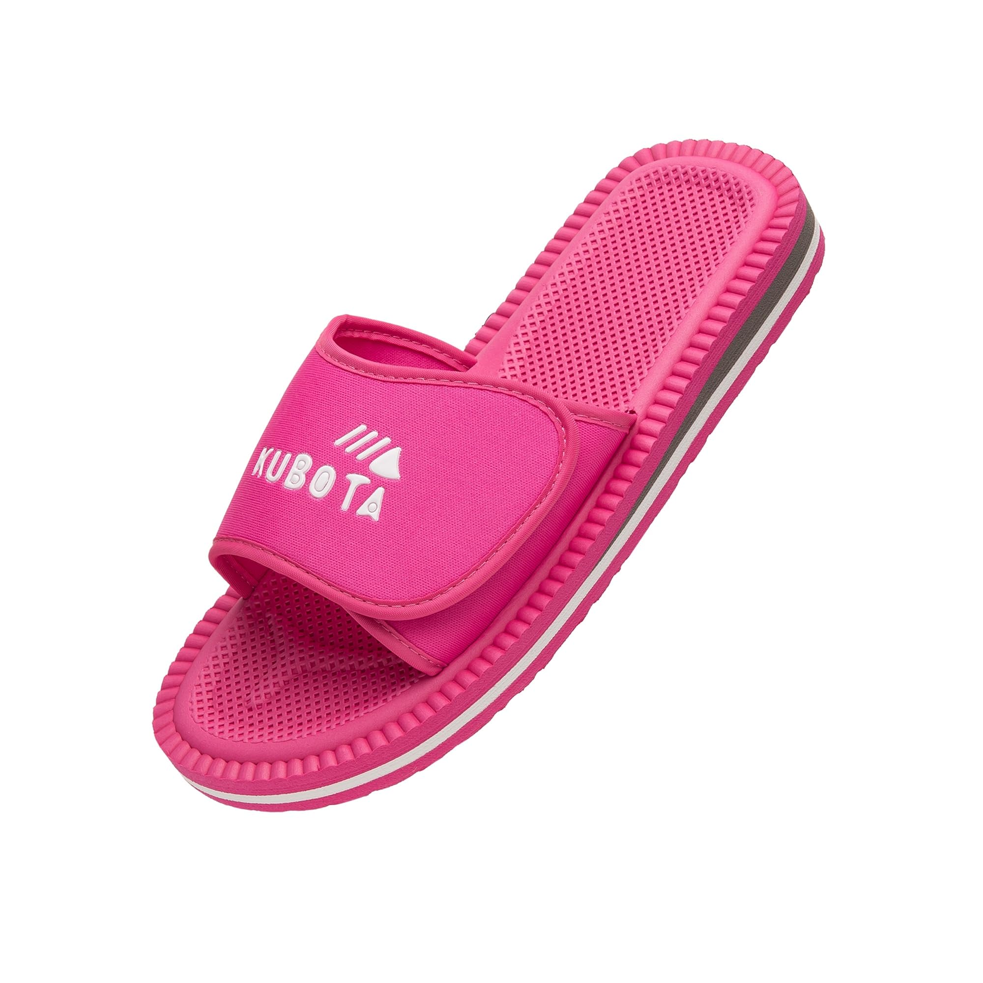 Kubota Chanclas con Cierre de Correa Mujer – Chanclas para Sauna – Zapatillas de Playa – Chanclas Ajustables – Chanclas de Espuma