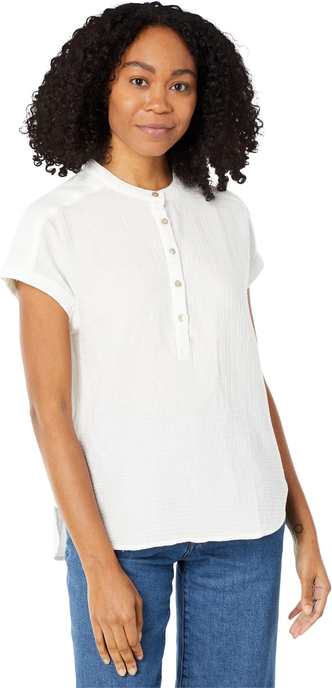 - Dream Cotton Gauze Desmond Top