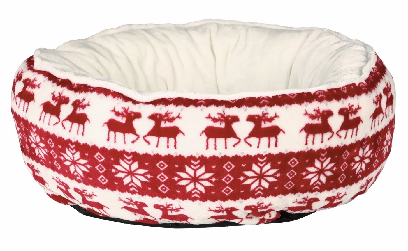 santa dog bed