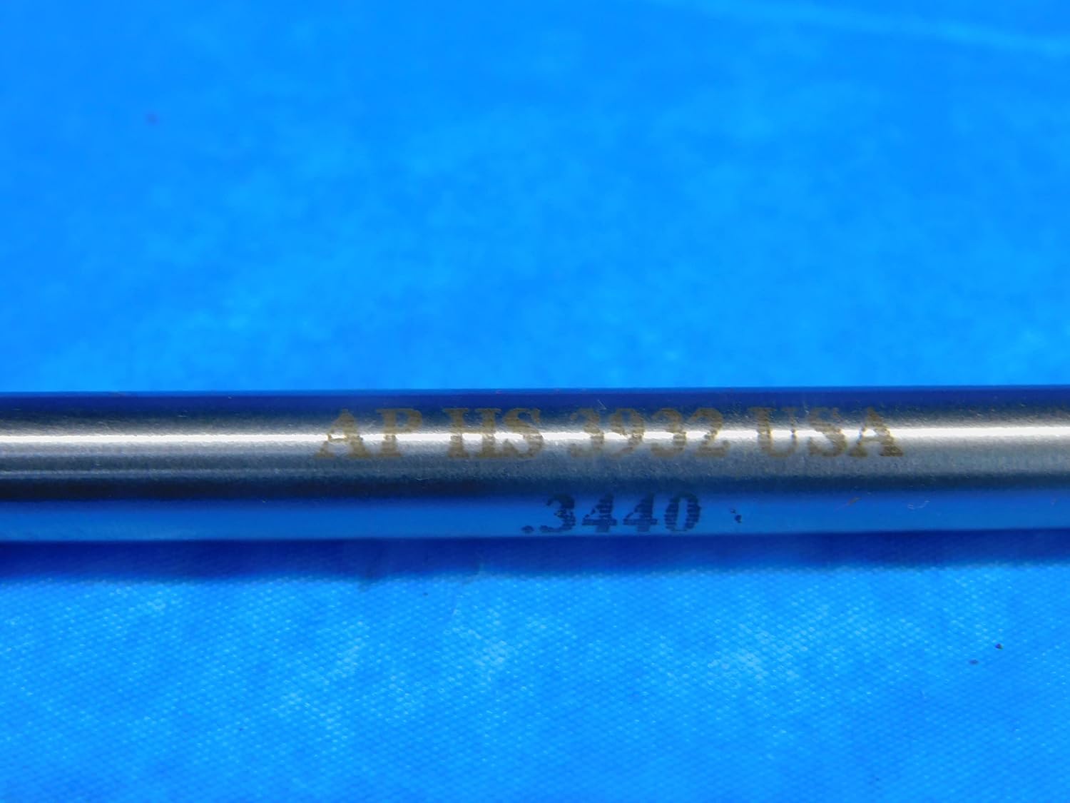 21CM .3440" O.D. HSS Chucking Reamer .27" Shank 6 Flute 1 1/2 LOC 6 1/8 OAL USA - FAX-AR5611