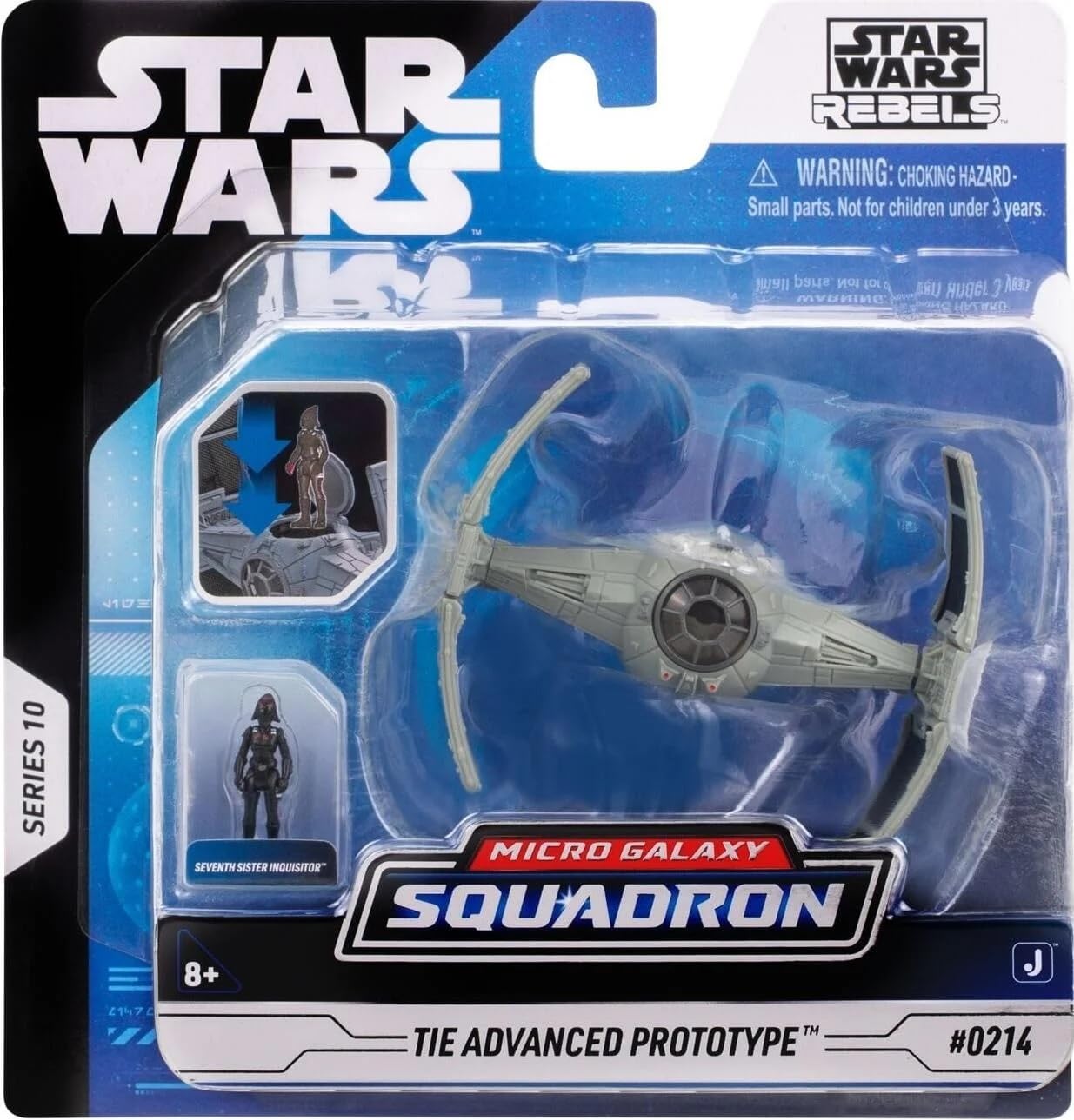 Star Wars - Micro Galaxy Squadron - Tie Advanced Prototype/Toys