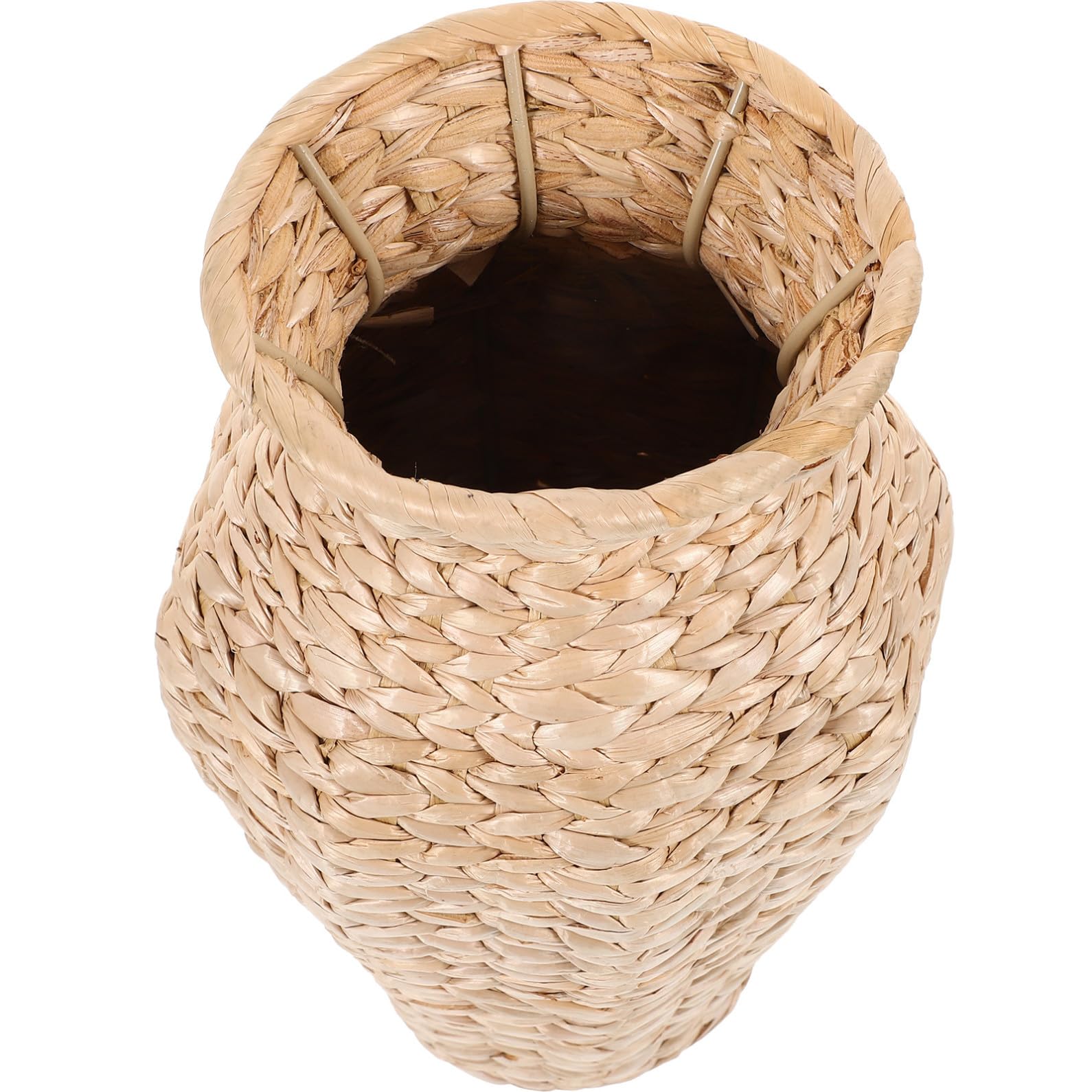 OUNONA Vaso Per Fiori Secchi Intrecciato in Vaso Floreale Artificiale Decorativo