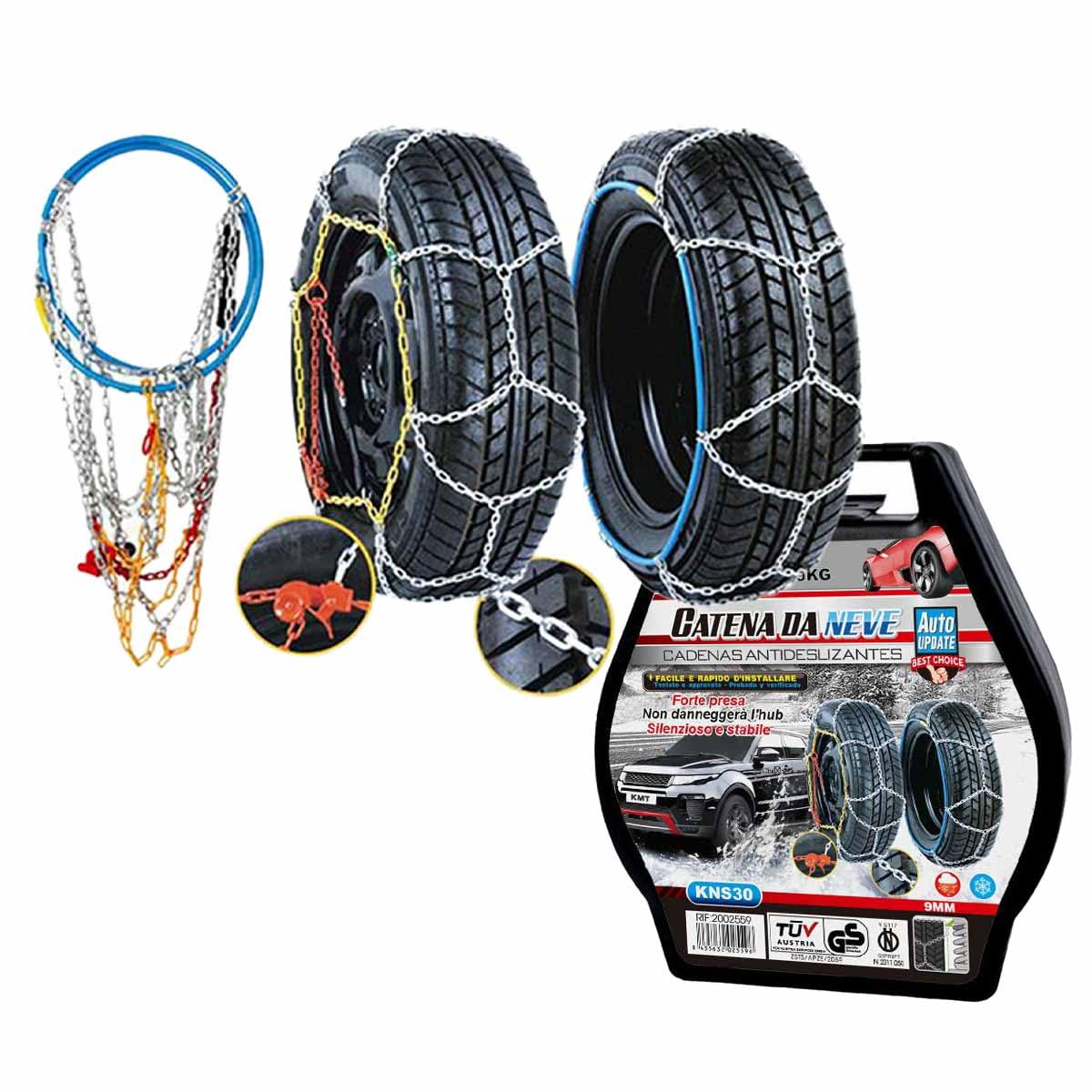 Łańcuchy śniegowe 150/80R12 155/80R12, 165/70R12,140/80R13,145/80R13,155/70R13,165/60R13,165/65R13,175/60R13