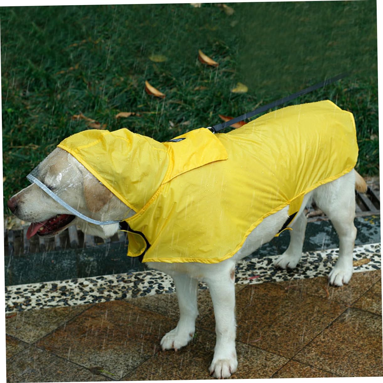 Manteaux de Pluie imperméables pour Chien, imperméable pour Chien, 2 pièces, Gilet réfléchissant à Capuche pour Chien, Gilets réfléchissants, Manteaux de Pluie