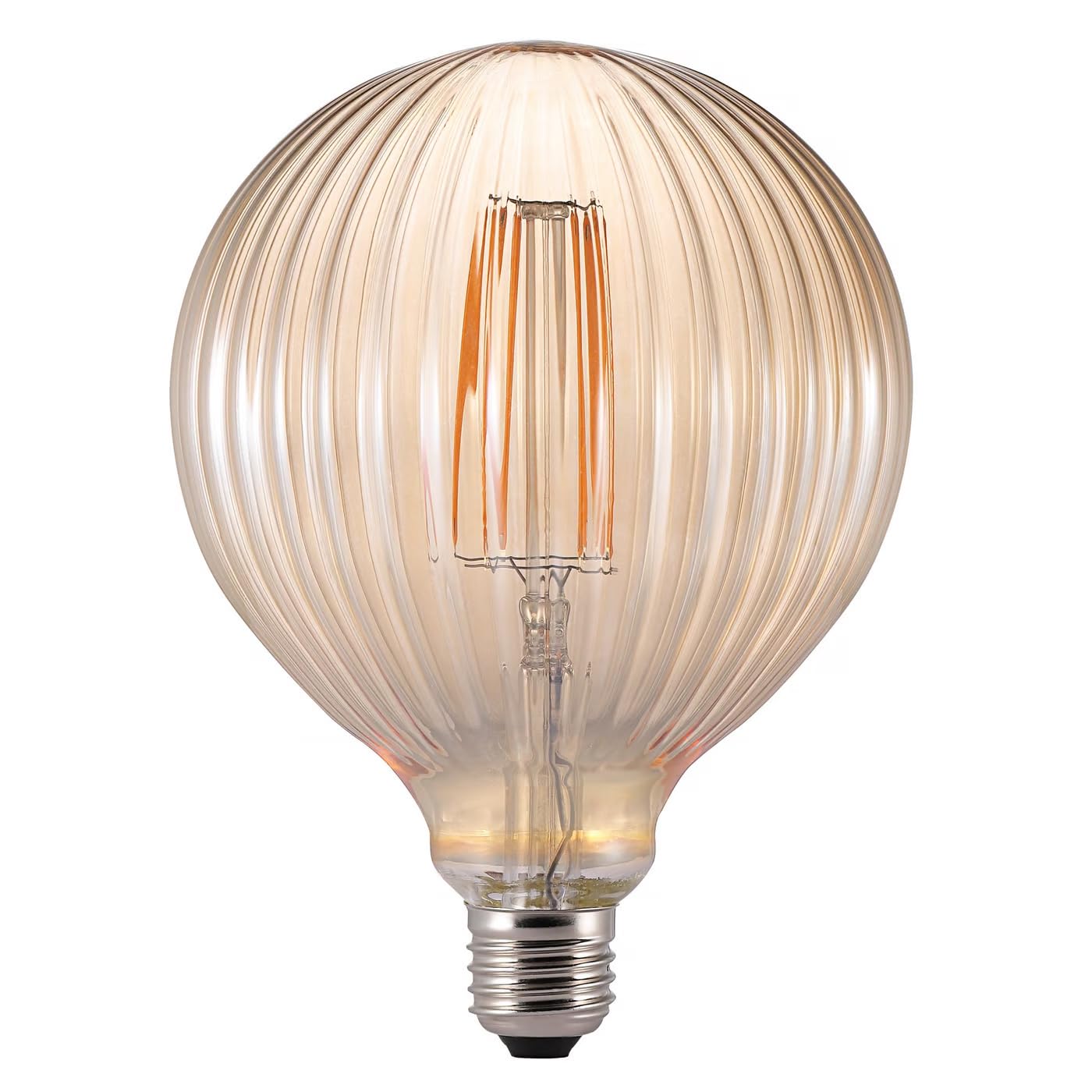 Light Bulb Brown 2w Avra Filament LED Globe G135 Non Dimmable 2200K E27 200lm