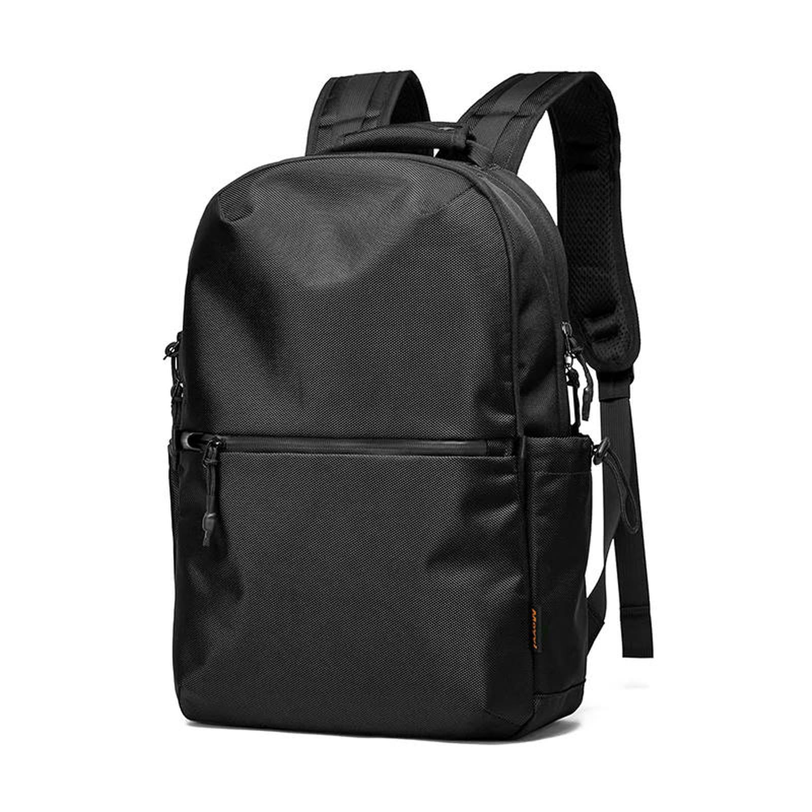 Rucksack Reiserucksack Mit Großem Fassungsvermögen Für Herren, wasserdichte Schul- Und Laptoptasche, Erweiterbarer Business-wanderrucksack-Oxford-schwarz