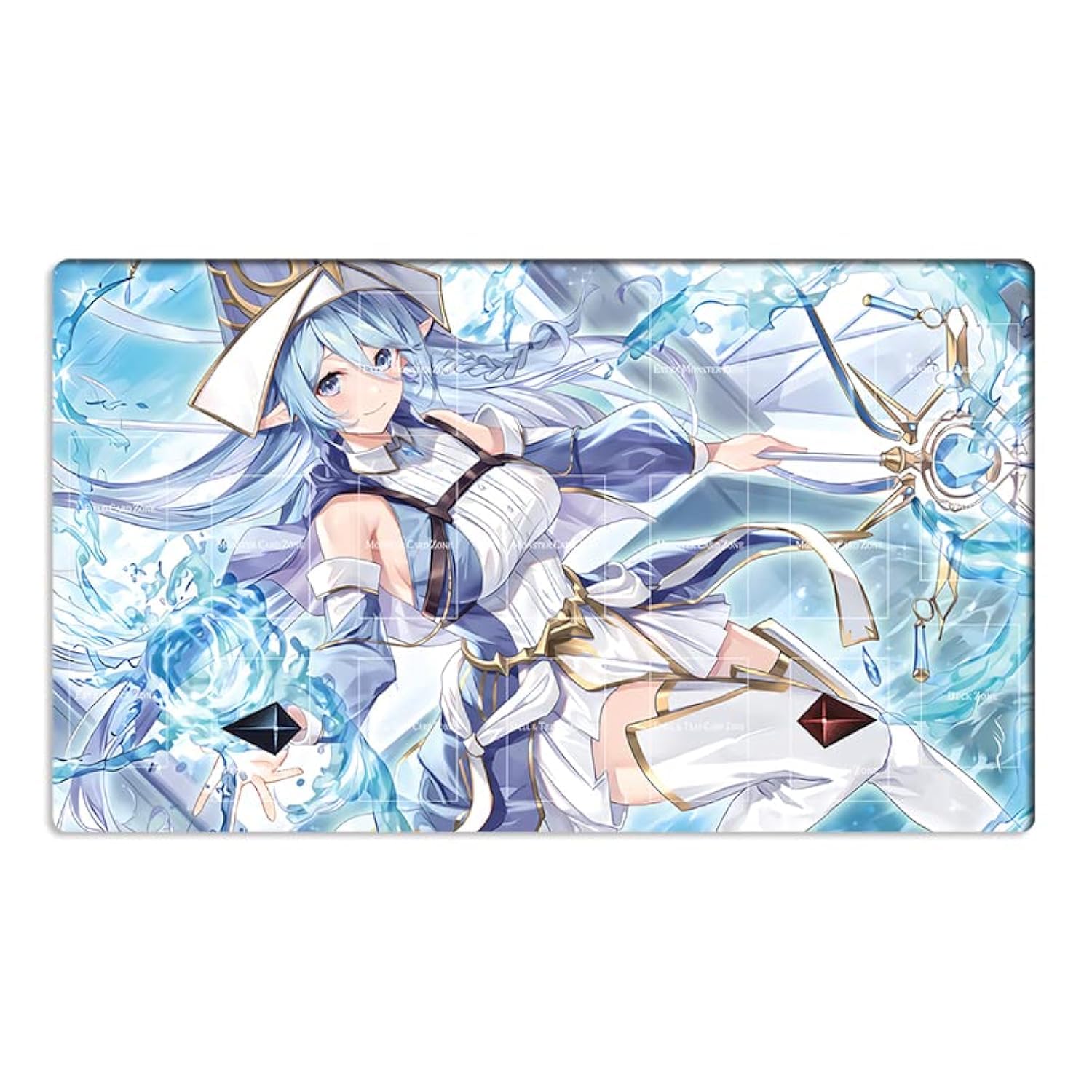 Anime Dark Magician Girl ZD039-606-A DMG Trading Card Game Mat with Bag Included — image 1