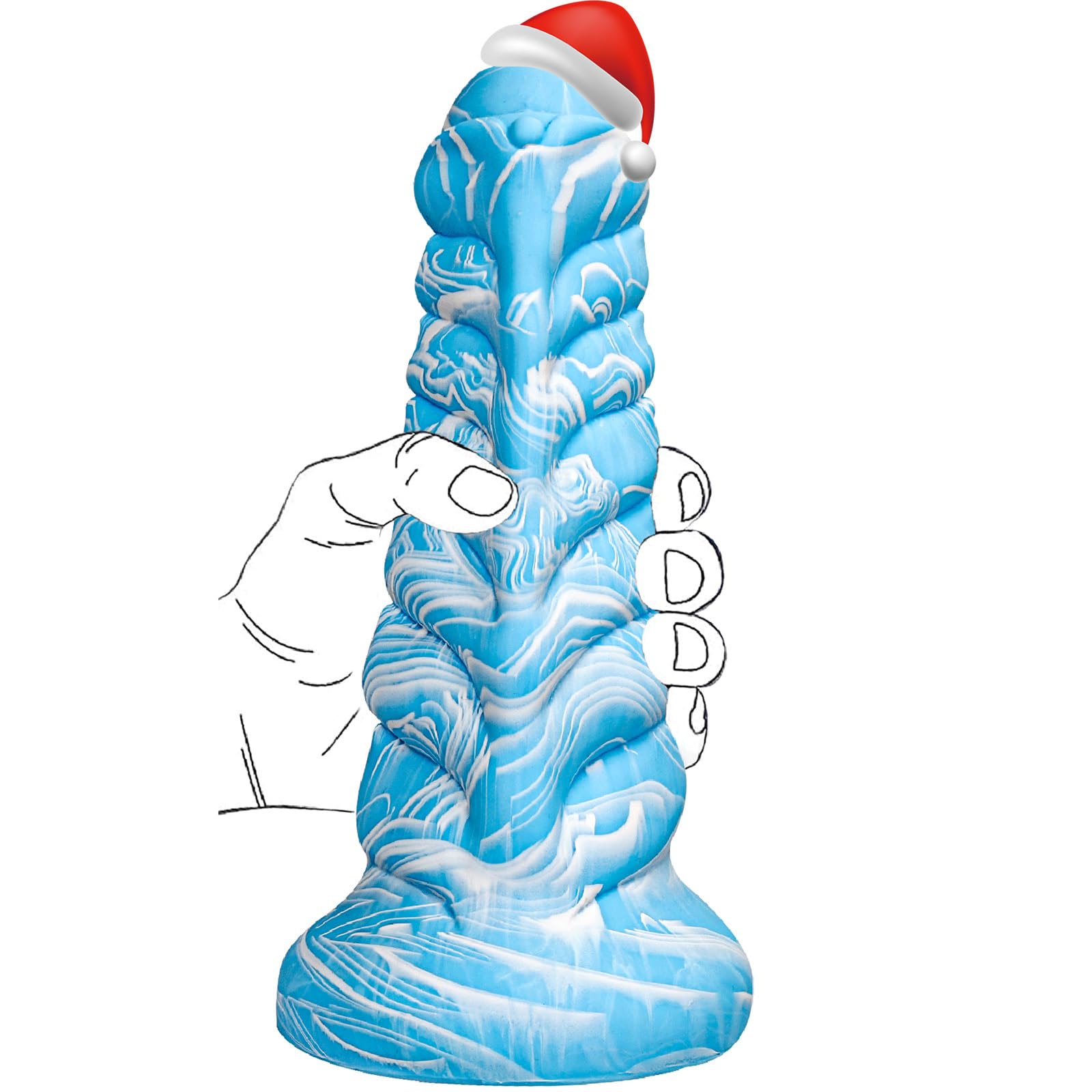 Thick Monster Dildo Sex Toys 2 3 Fantasy Dildo Wide Adult Toy with Ridges Beads for G Spot
