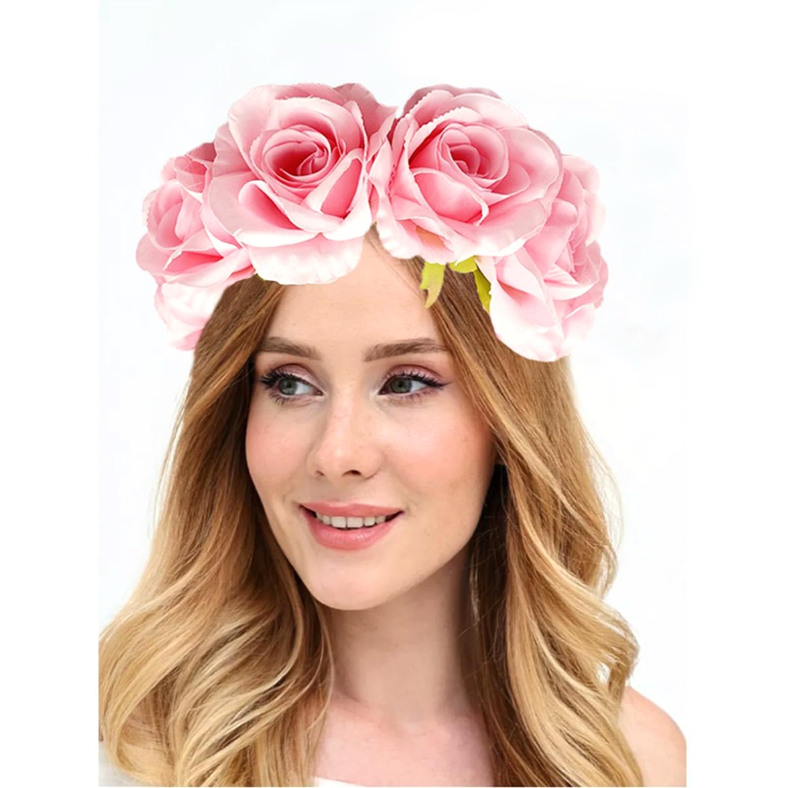 Fascia per capelli con fiori di carta di gelso: accessorio per foto di neonati verde salvia - Italia