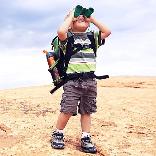 Miniatura 6 de ESSENSON Binoculares para niños, juguetes de regalo para niños de 3 a 12 años, telescopio para niños y niñas, juguetes al aire libre para deportes y