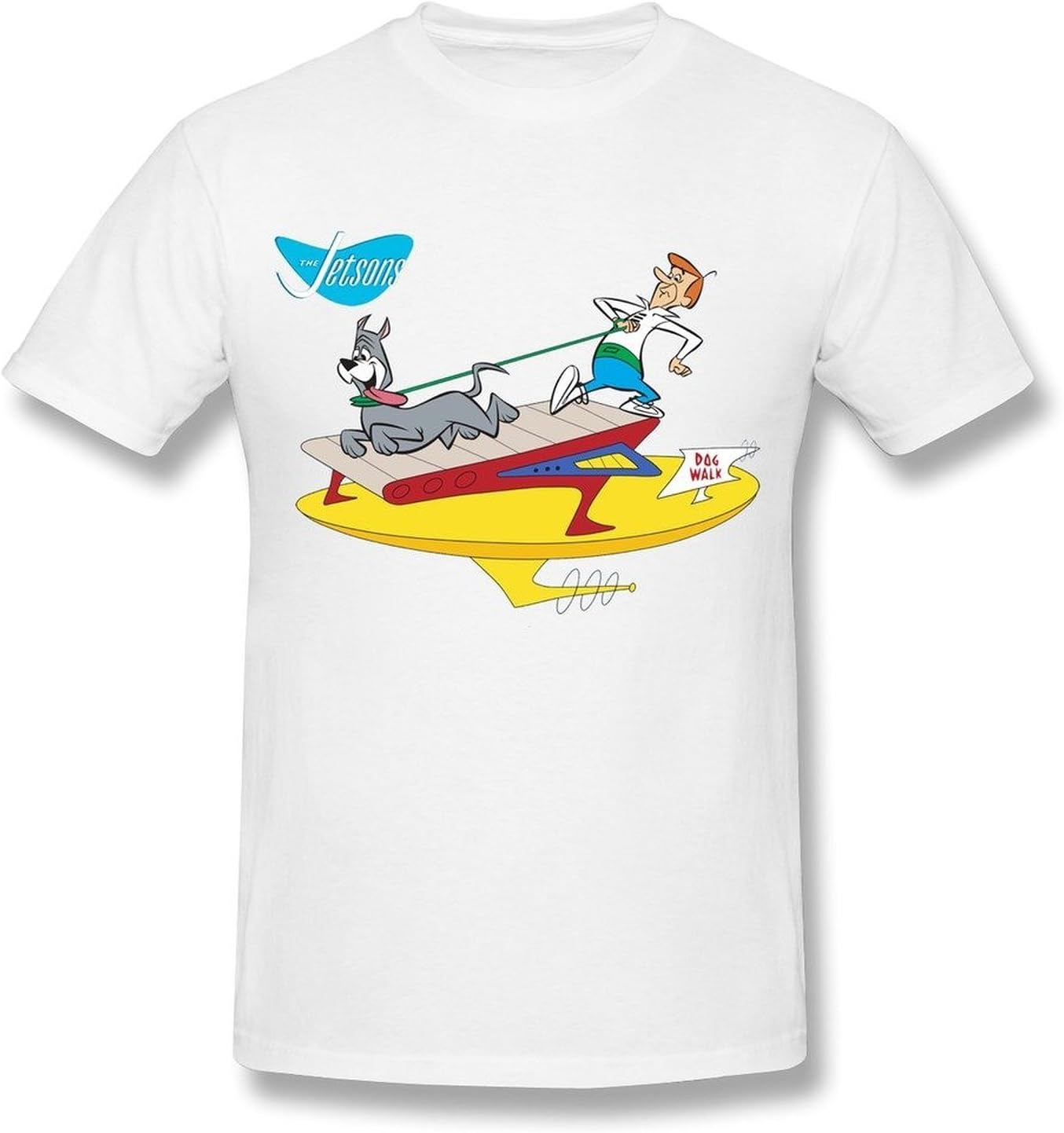 GOGOGO Kazzar Men's The Jetsons Astro Treadmill Dog Walk T