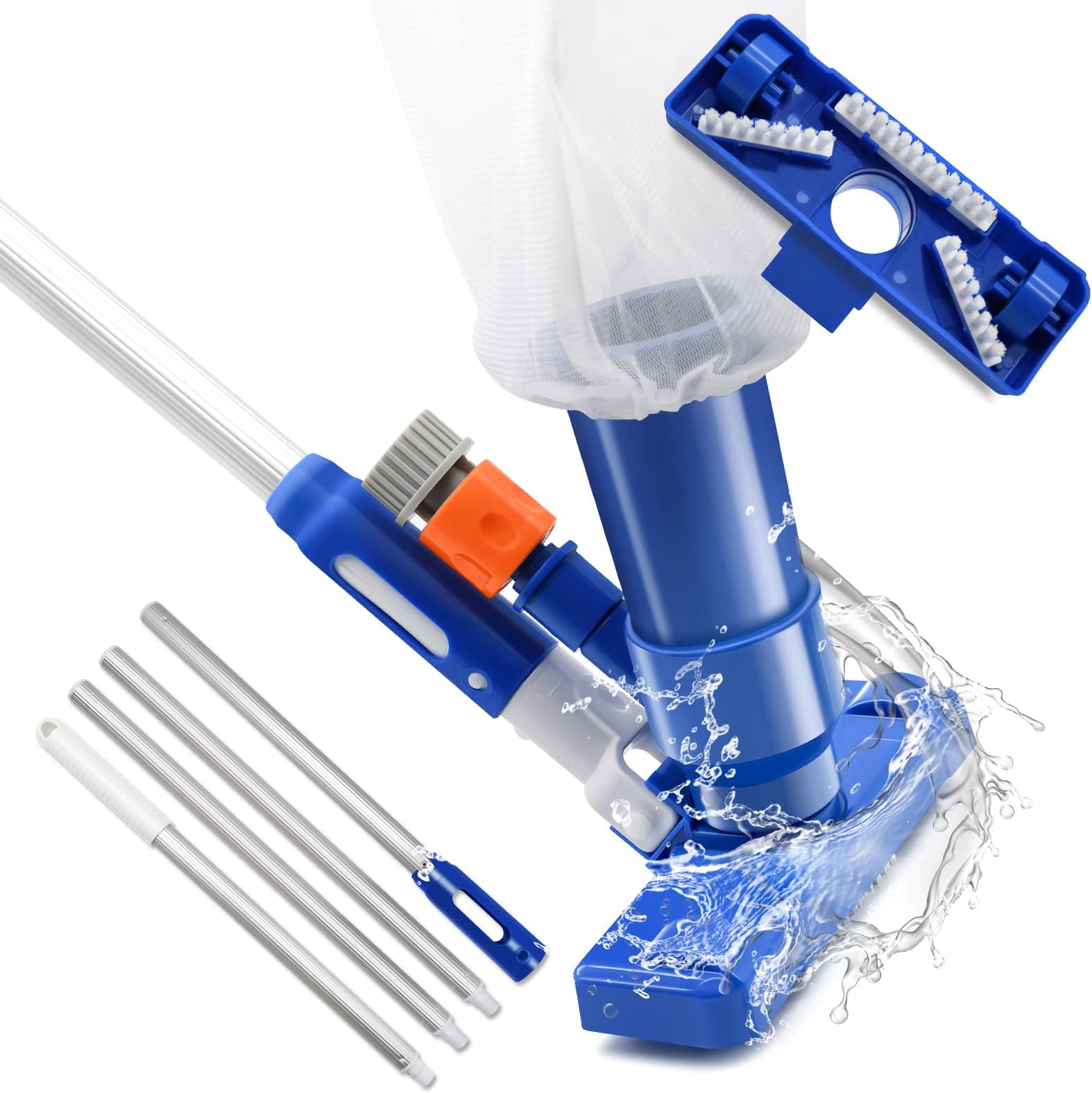 Amazon.com : 2023 Upgrade Handheld Pool Vacuum for Above Ground Pool ...