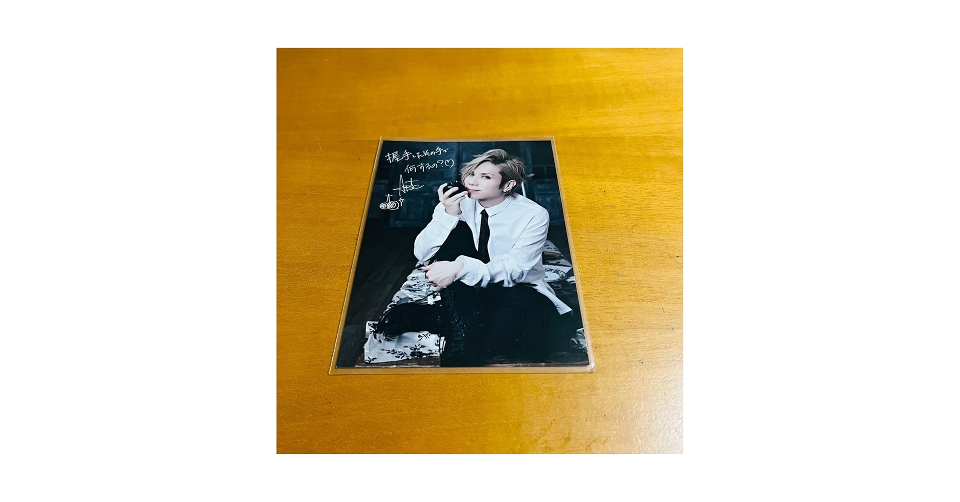 Amazon.co.jp: レア acid black cherry yasu ポストカード 握手会 特典