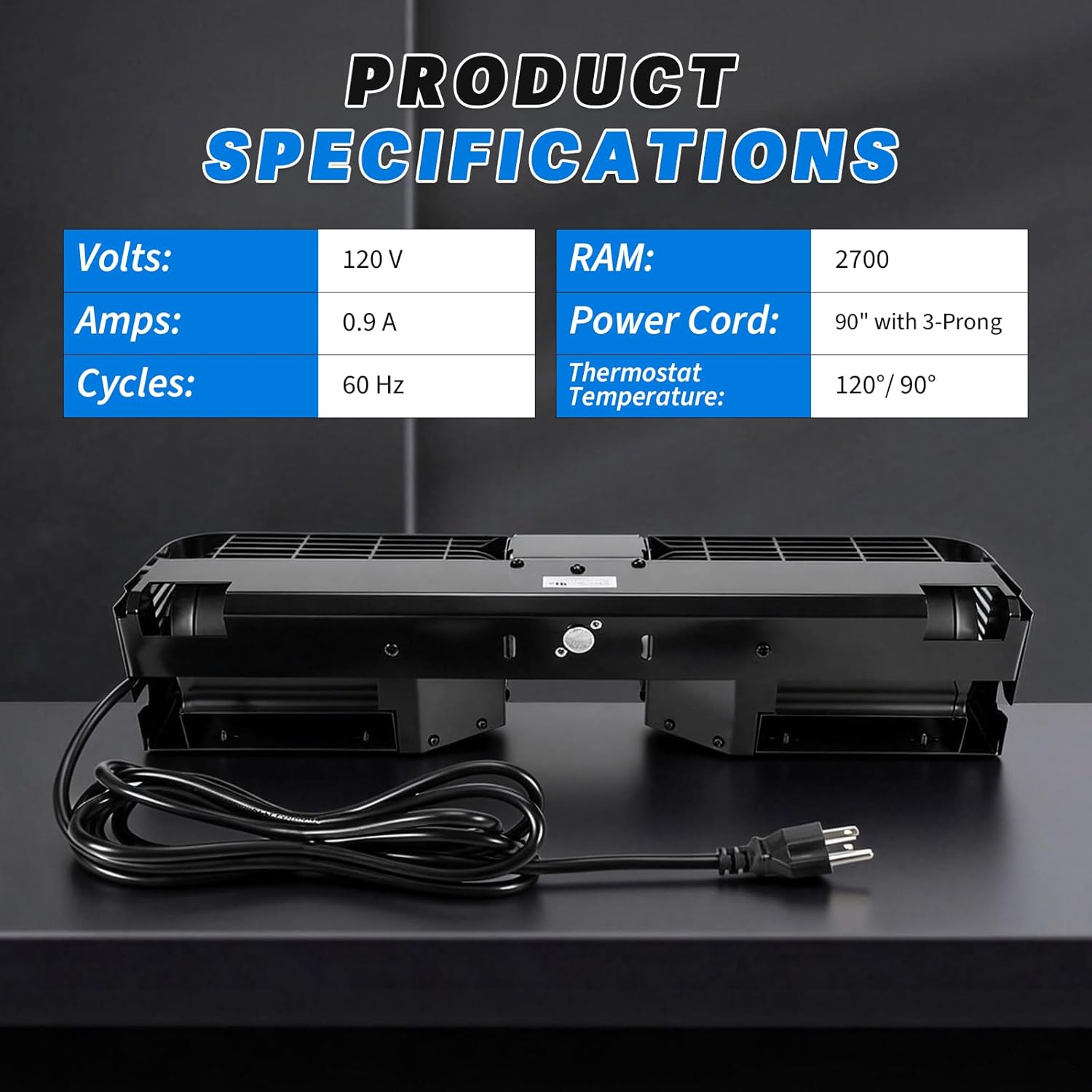 99000123 Wood Stove Blower Fan Motor Compatible with Lopi Answer Revere Wood Stove Insert, Lopi & Avalon 1750 1250 1750i 1250i Replacement Blower Fan 99000128