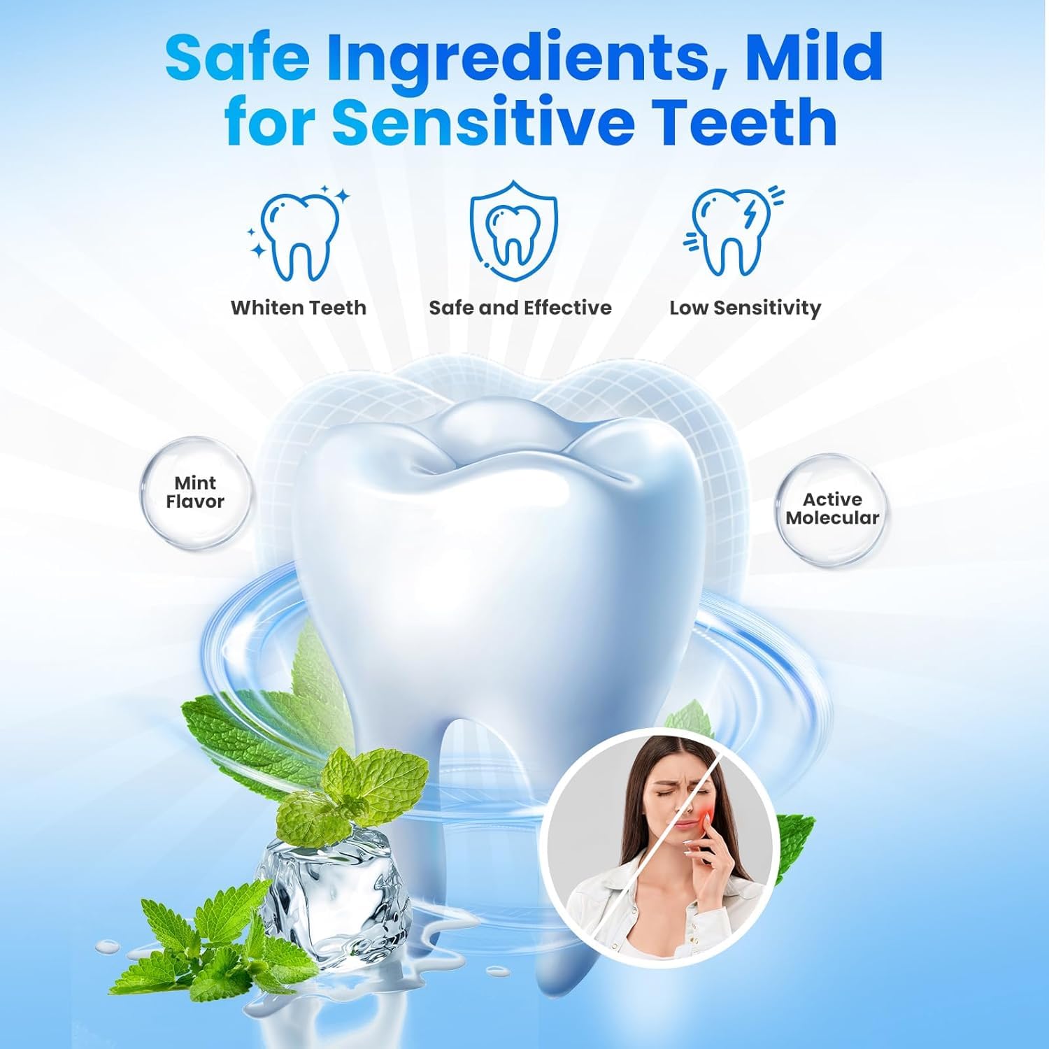 strisce sbiancante denti professionale sbiancanti denti - 28 strisce sbiancanti 14 Sessioni sbianca denti striscia sbiancante denti teeth whitening strips per sbiancamento denti Sicuro per Smalto