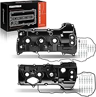 A-Premium Aluminum V6 3.5L Turbo Valve Cover Set w/ Gasket & Bolts for Ford F-150 2013-2016, Expedition, Transit, Lincoln Navigator - Left & Right Sides