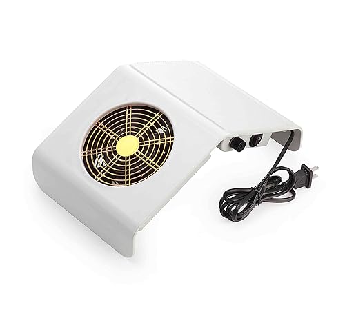 Miniatura 6 de PinkBoss Colector de polvo de uñas Vacumm para manicura (blanco)