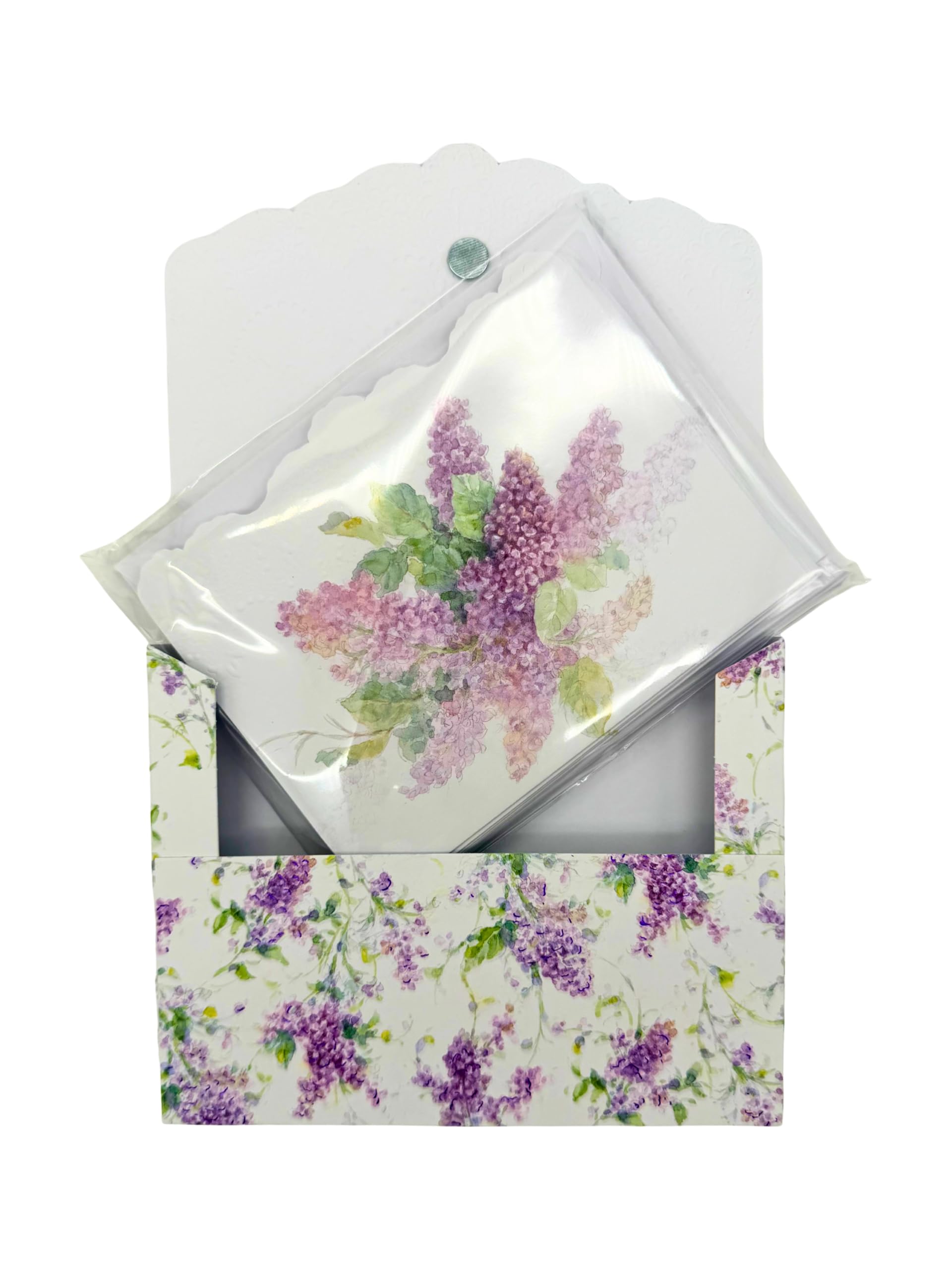 Amazon.com: Poster Foundry Summer Lilacs Boxed Note Cards by Carol
