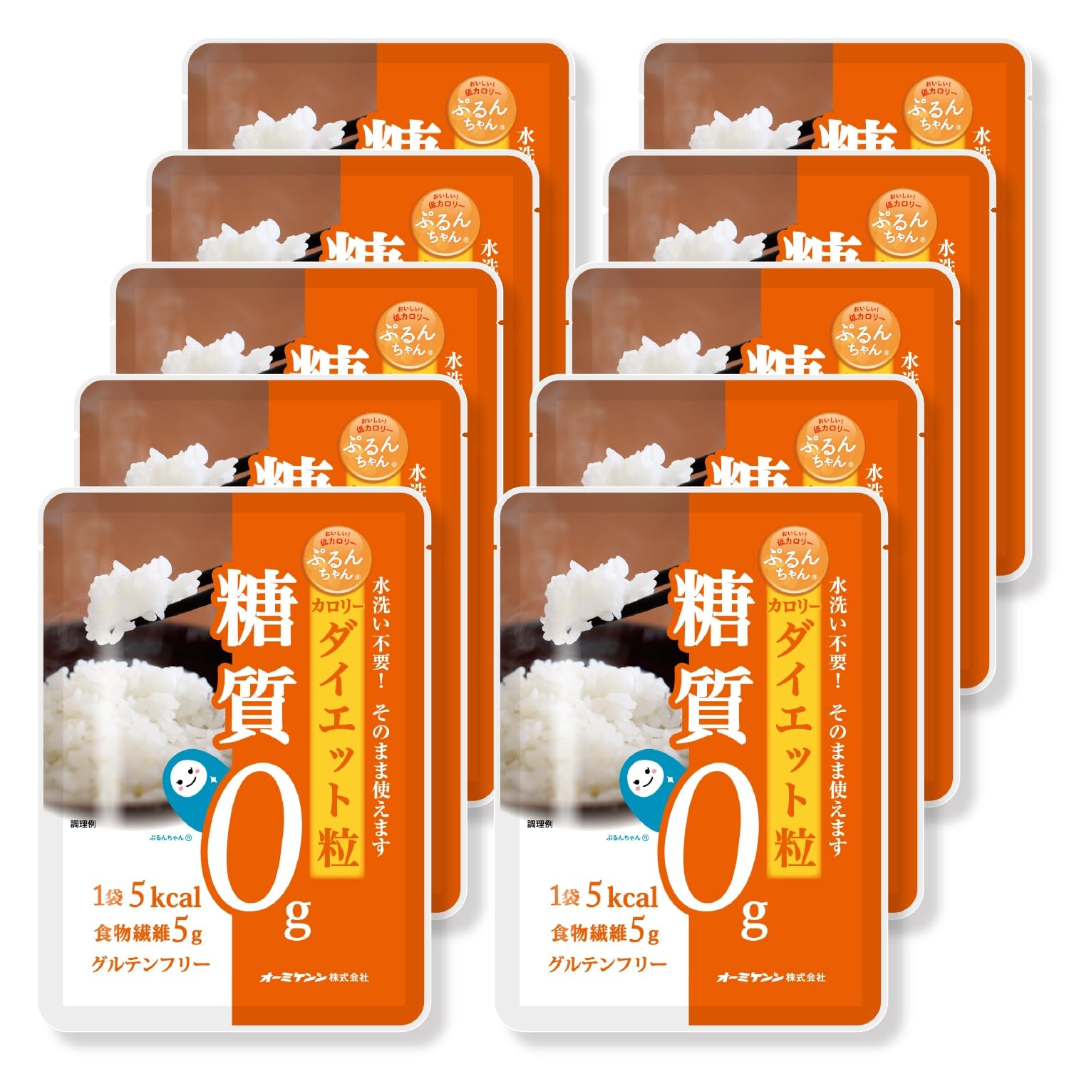 デコ様　【計70個】ぷるんちゃん ダイエット粒タイプ ×50 麺タイプ×20 Amazon.co.jp: 糖質0gぷるんちゃん カロリーダイエット粒10袋セット