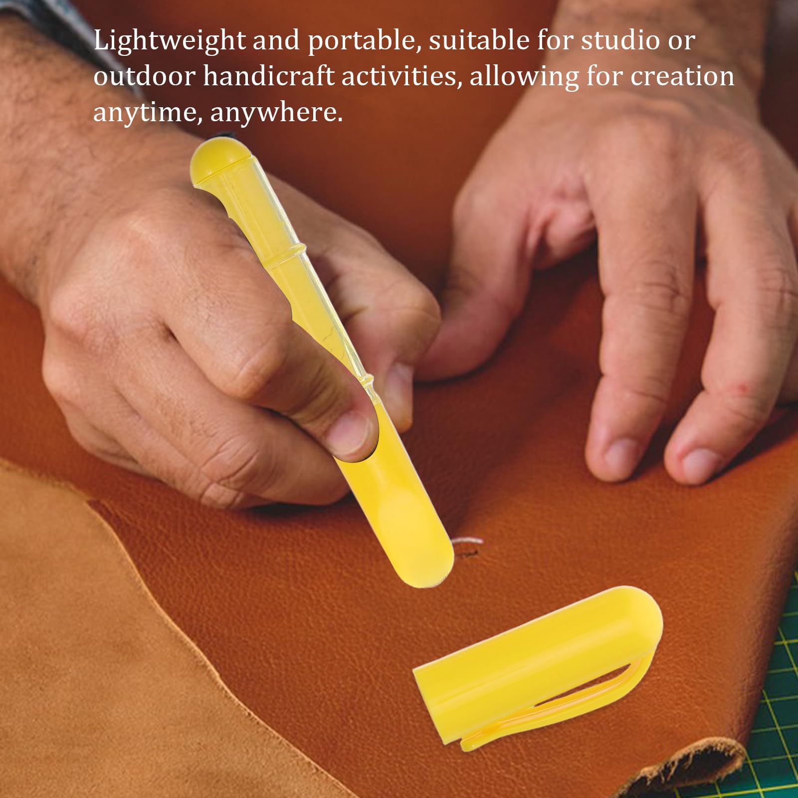 Uonlytech Pennarello Cancellabile per Tessuti da Cucito e Quilting 2 Pezzi | Marcatura Precisa su Capi e Stoffe, Formato Portatile, Prestazioni Stabili e Lavabile
