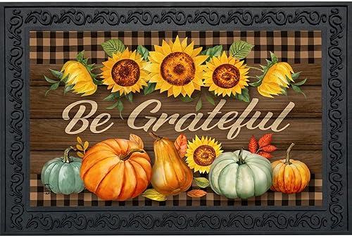 Miniatura 7 de Briarwood Lane Felpudo otoñal Be Grateful