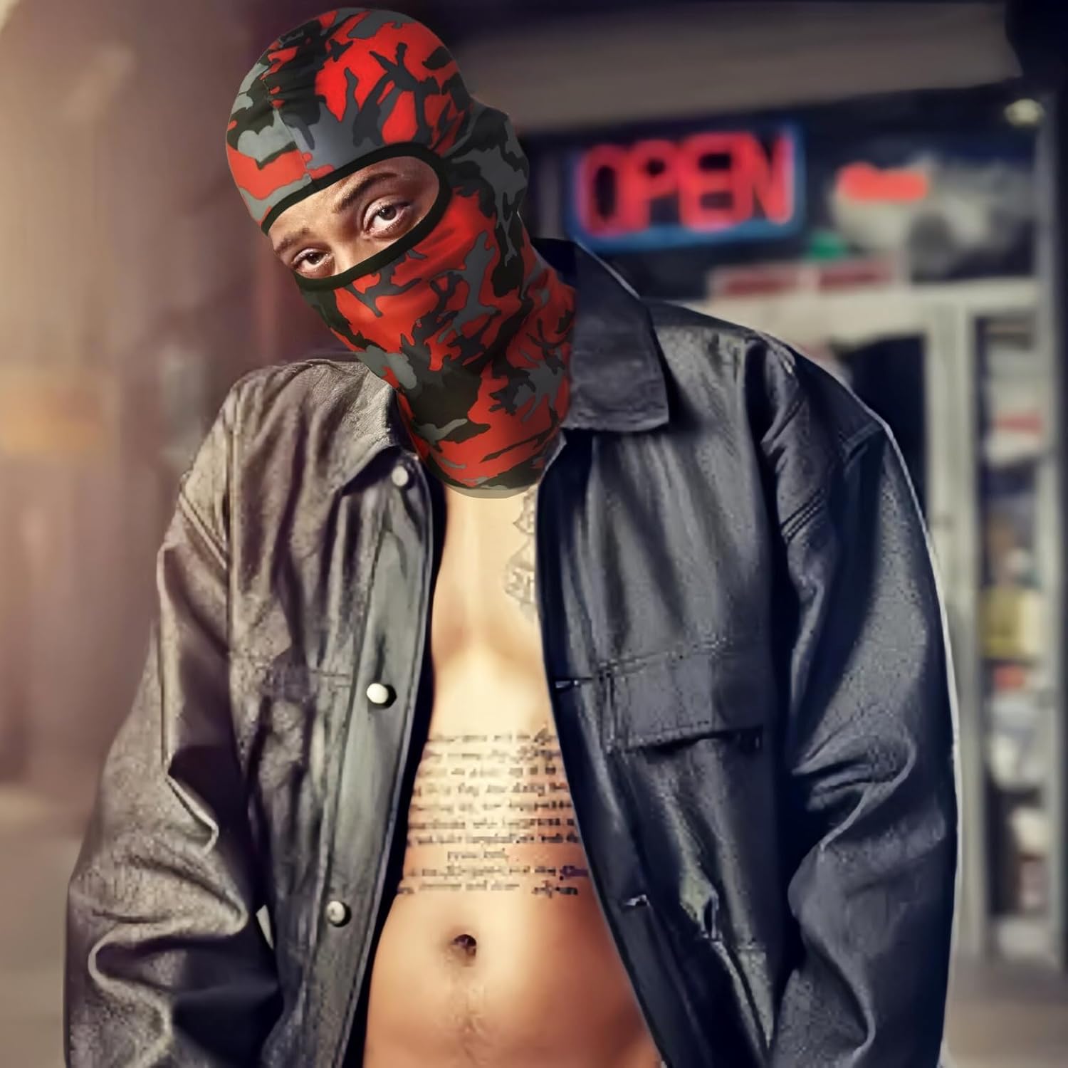 4 Pack Balaclava Ski Face Mask for Men Women,Cooling Neck Gaiter Full Head Mask Face Cover - Image 3