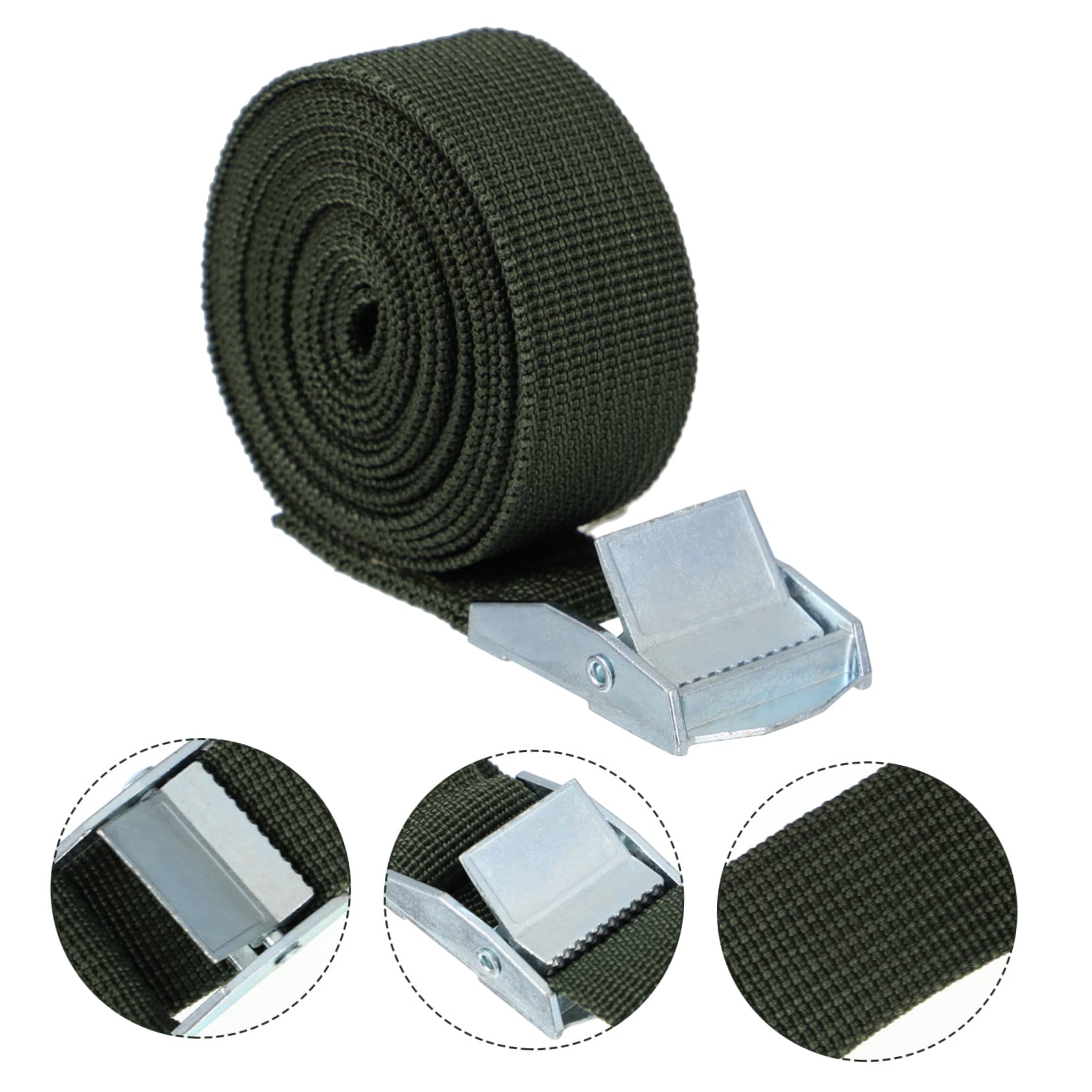 CONGARTENO Outdoor Fixing Belt 2 Pack Camera Bundling Belt Buckle Straps Cam Straps