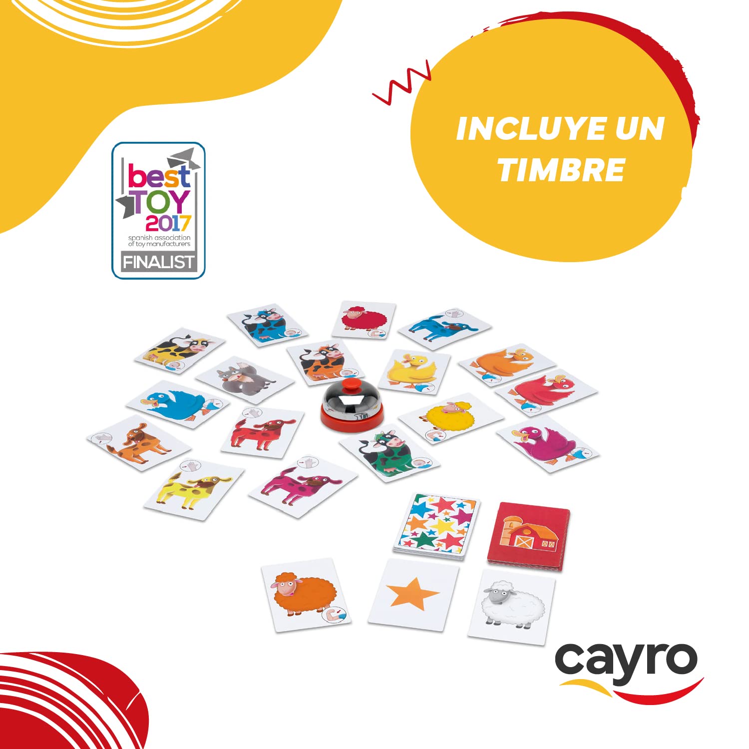 Cayro: Ganzenbord (Magnetisch) (MAGNETIC GOOSE SMALL