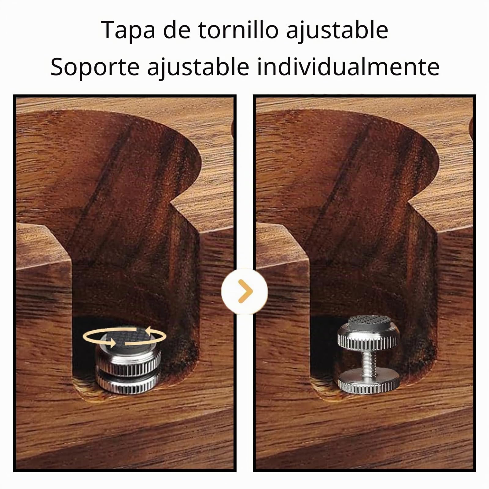 Espresso Tamper Estación 58mm, Soporte de Apisonamiento de Espresso, Ajustable Tamping Soporte para Guardar el Tamper de Espresso, Dispensador, Portafiltros